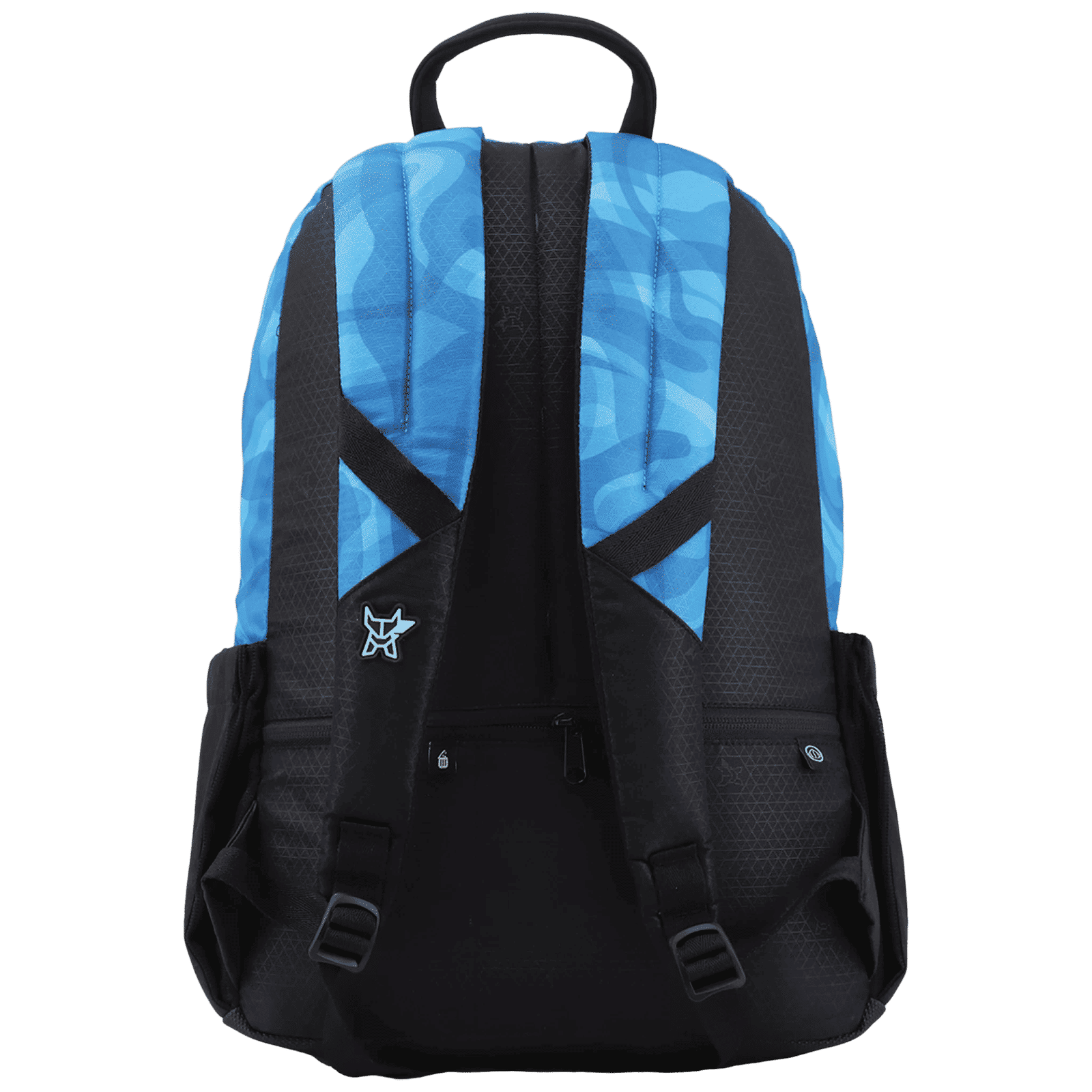 Arctic Fox Dupe 34 Litres 500D Plain Polyester and 600D Fabric Backpack (Padded Shoulder Straps, FJUBPKBLUWW099034, Light Blue)_4