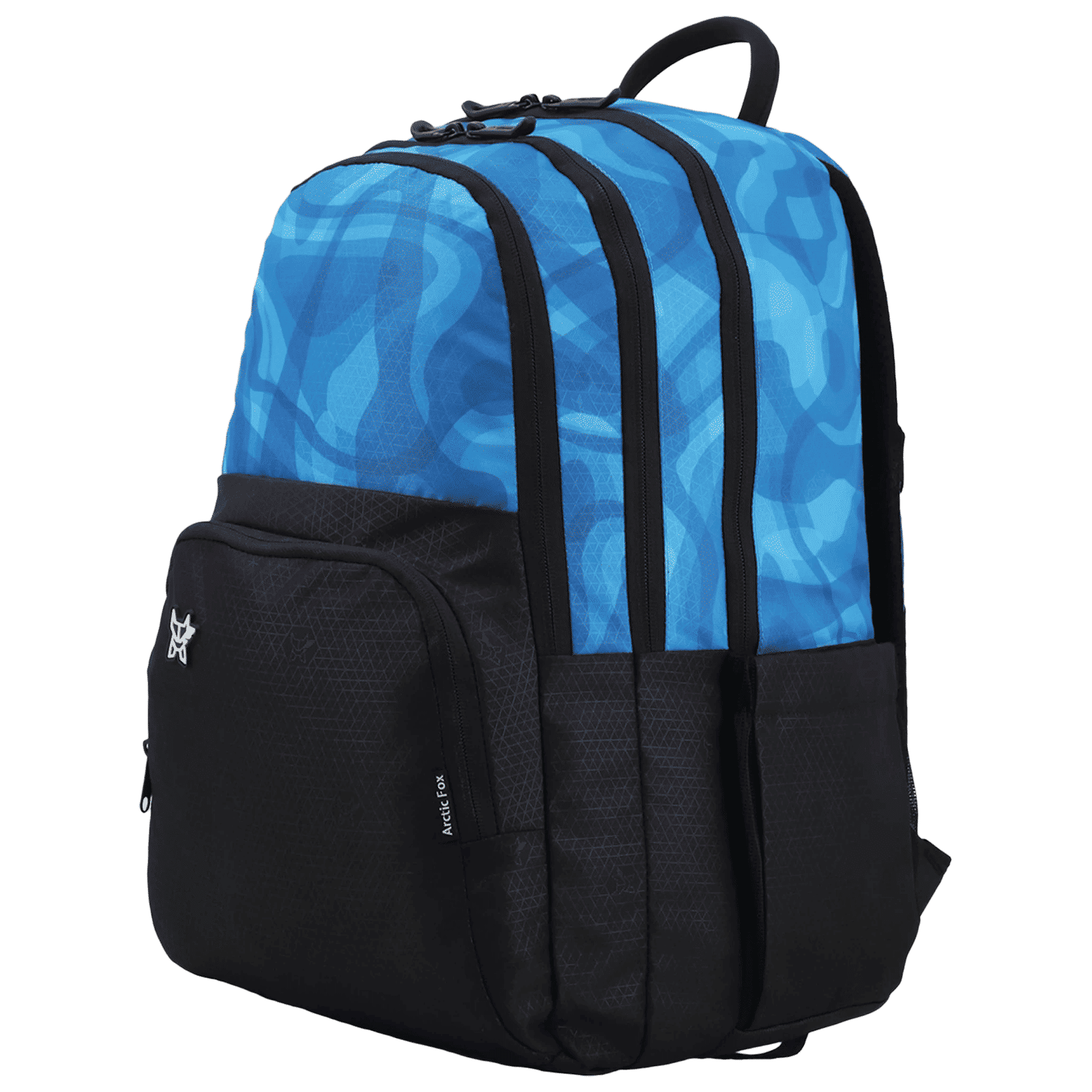 Arctic Fox Dupe 34 Litres 500D Plain Polyester and 600D Fabric Backpack (Padded Shoulder Straps, FJUBPKBLUWW099034, Light Blue)_5