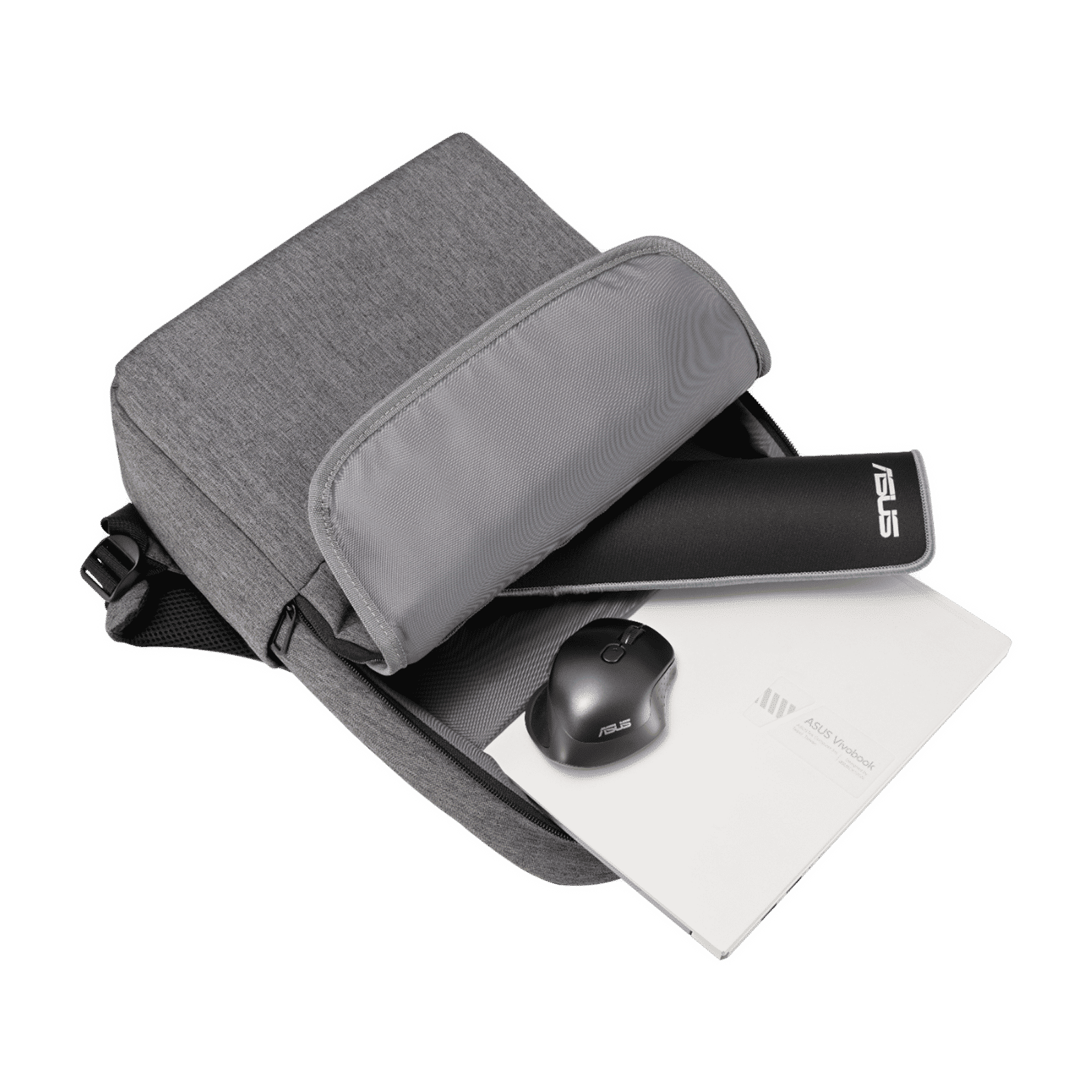ASUS BP4600 Polyester Laptop Backpack for 16 Inch Laptop (Water-Repellent, Grey) ASUS BP4600 Polyester Laptop Backpack for 16 Inch Laptop (Water-Repellent, Grey)_7