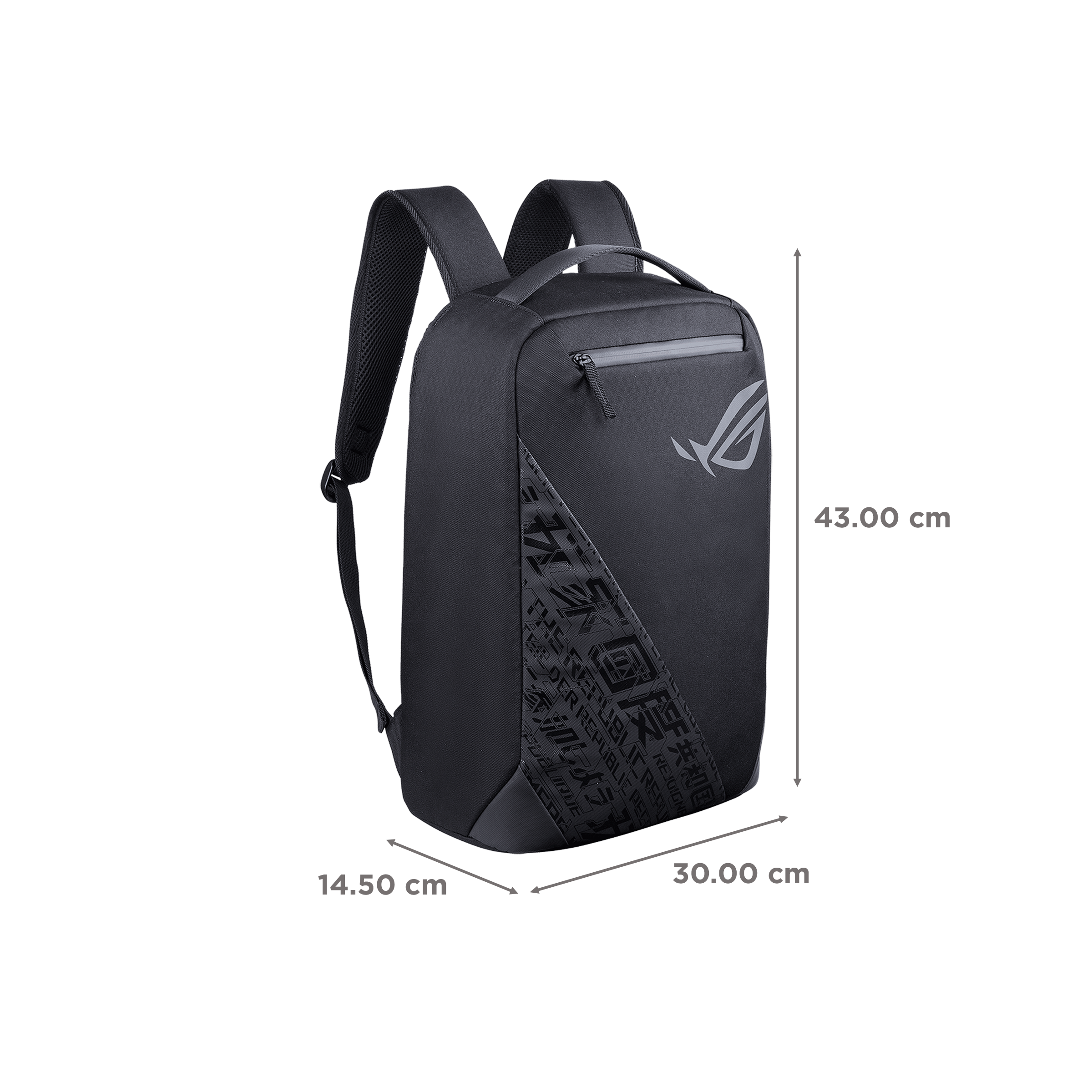 ASUS ROG Gaming BP1501 Polyester Laptop Backpack for 17 Inch Laptop (Luggage Strip, Black)_3