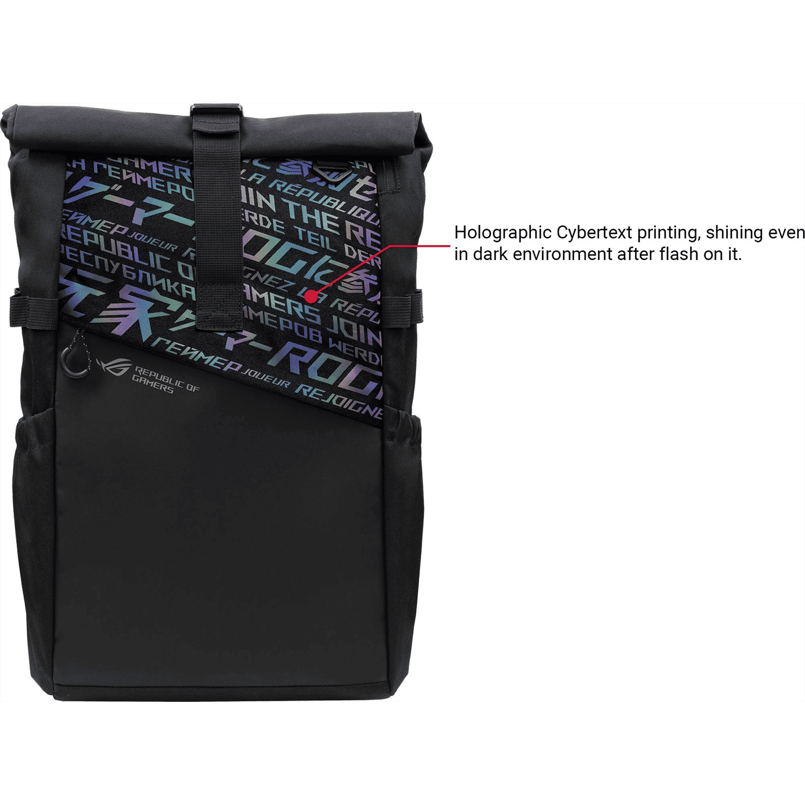 ASUS ROG Gaming BP4701 Polyester Laptop Backpack for 17 Inch Laptop (Luggage Strip, Black) ASUS ROG Gaming BP4701 Polyester Laptop Backpack for 17 Inch Laptop (Luggage Strip, Black)_7