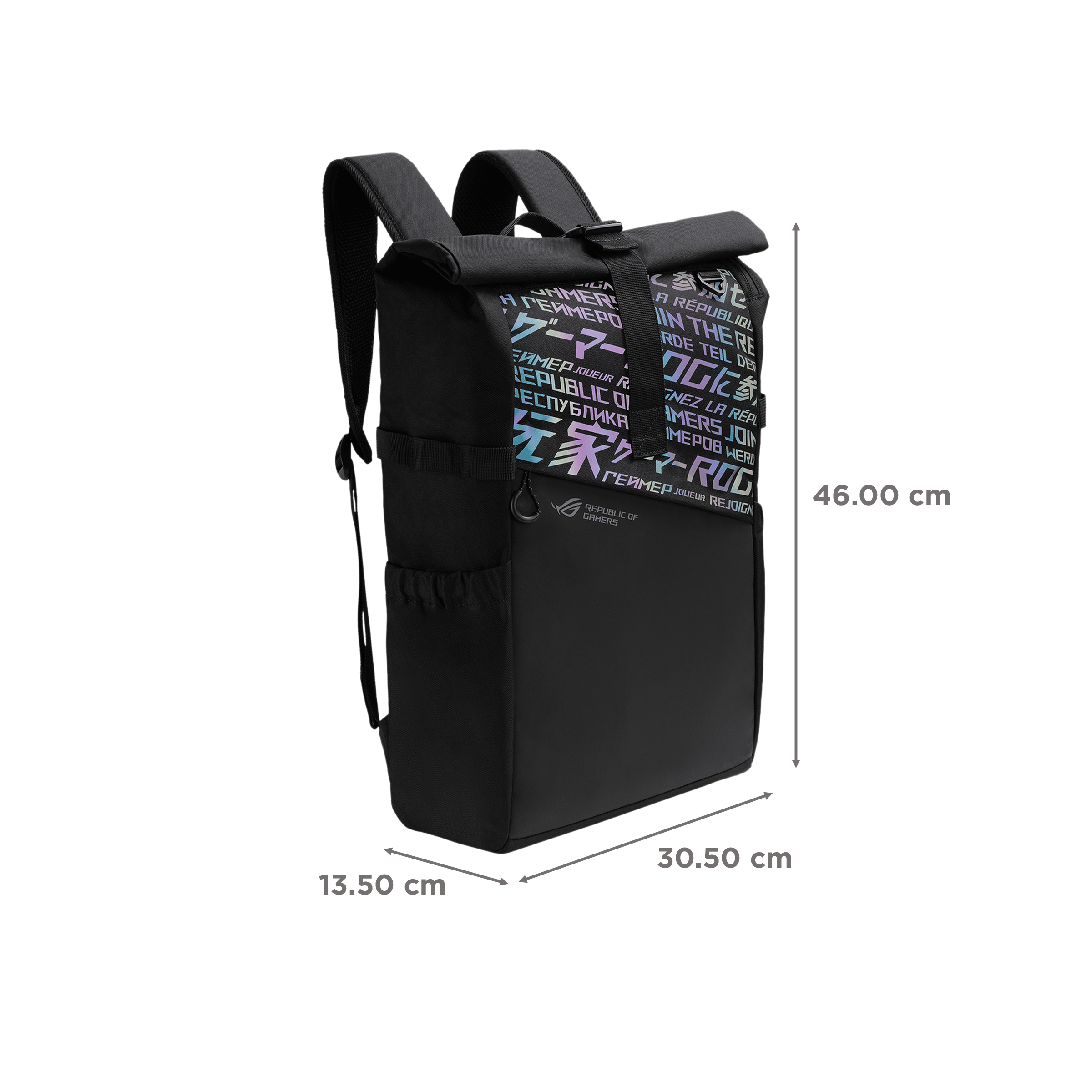 ASUS ROG Gaming BP4701 Polyester Laptop Backpack for 17 Inch Laptop (Luggage Strip, Black) ASUS ROG Gaming BP4701 Polyester Laptop Backpack for 17 Inch Laptop (Luggage Strip, Black)_3