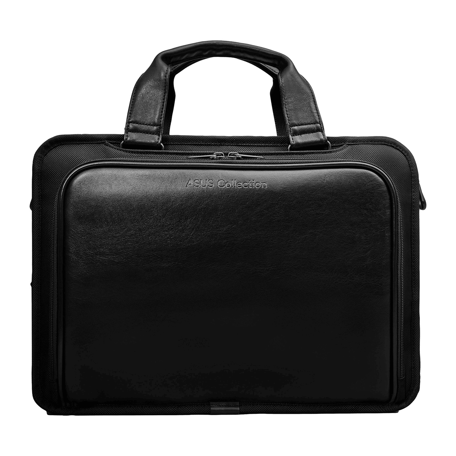 ASUS Vantage AC3500 Nappa Leather Briefcase for 15.6 Inch Laptops (Water Repellent, Black)_1