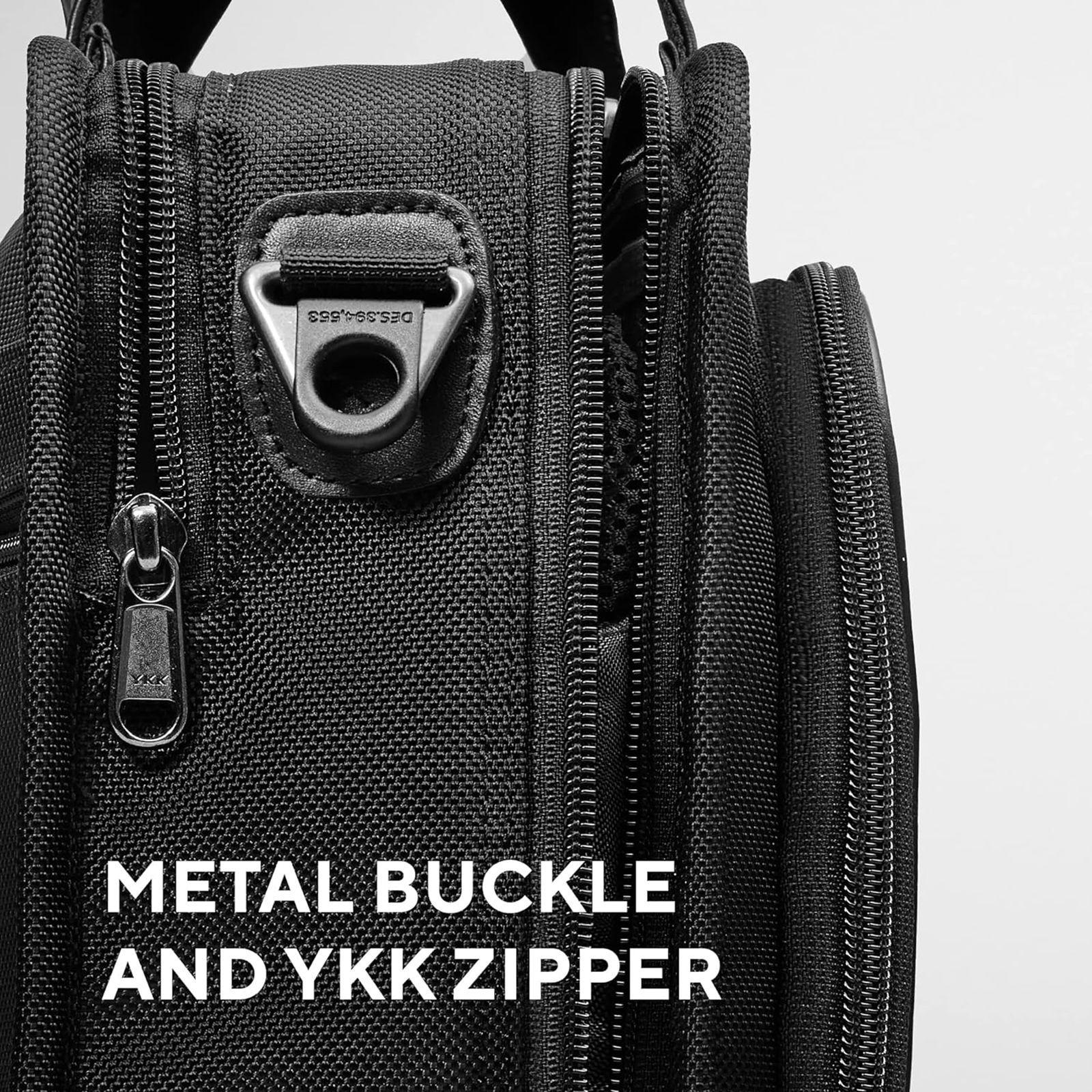 ASUS Vantage AC3500 Nappa Leather Briefcase for 15.6 Inch Laptops (Water Repellent, Black)_8