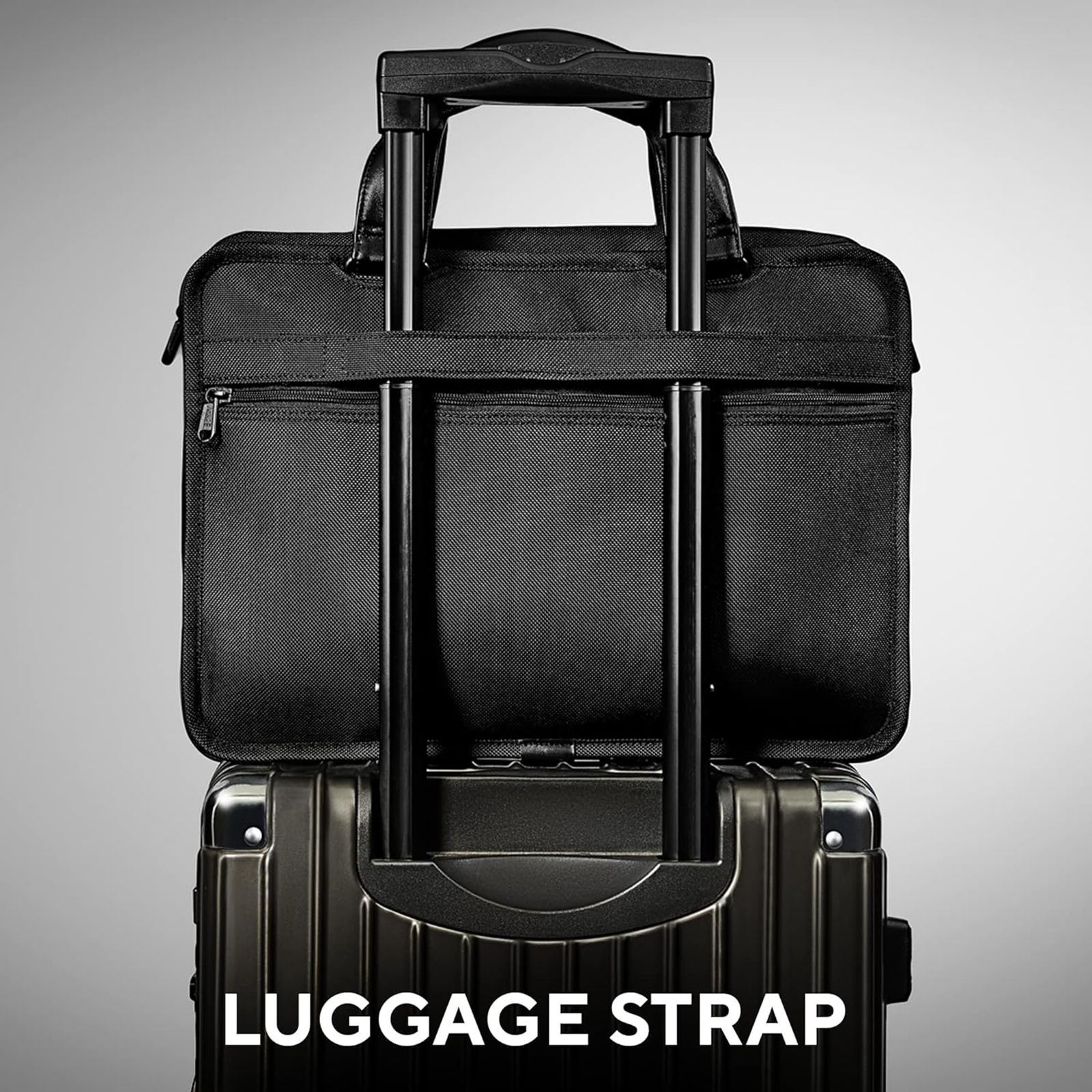 ASUS Vantage AC3500 Nappa Leather Briefcase for 15.6 Inch Laptops (Water Repellent, Black)_10