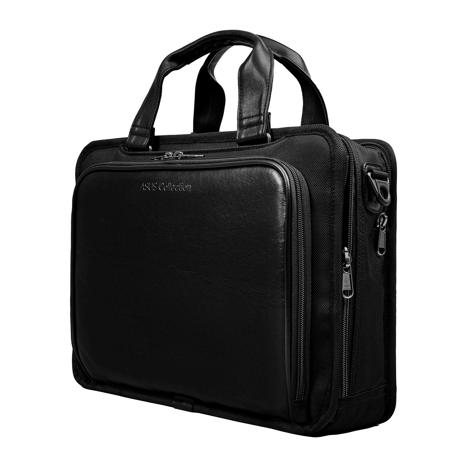 ASUS Vantage AC3500 Nappa Leather Briefcase for 15.6 Inch Laptops (Water Repellent, Black)_5