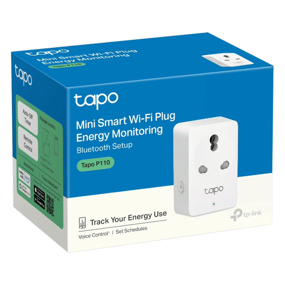 tp-link Tapo P110 Mini 16 A Smart Plug (Overload Protection, White)_2