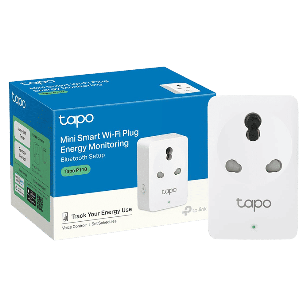 tp-link Tapo P110 Mini 16 A Smart Plug (Overload Protection, White)_3