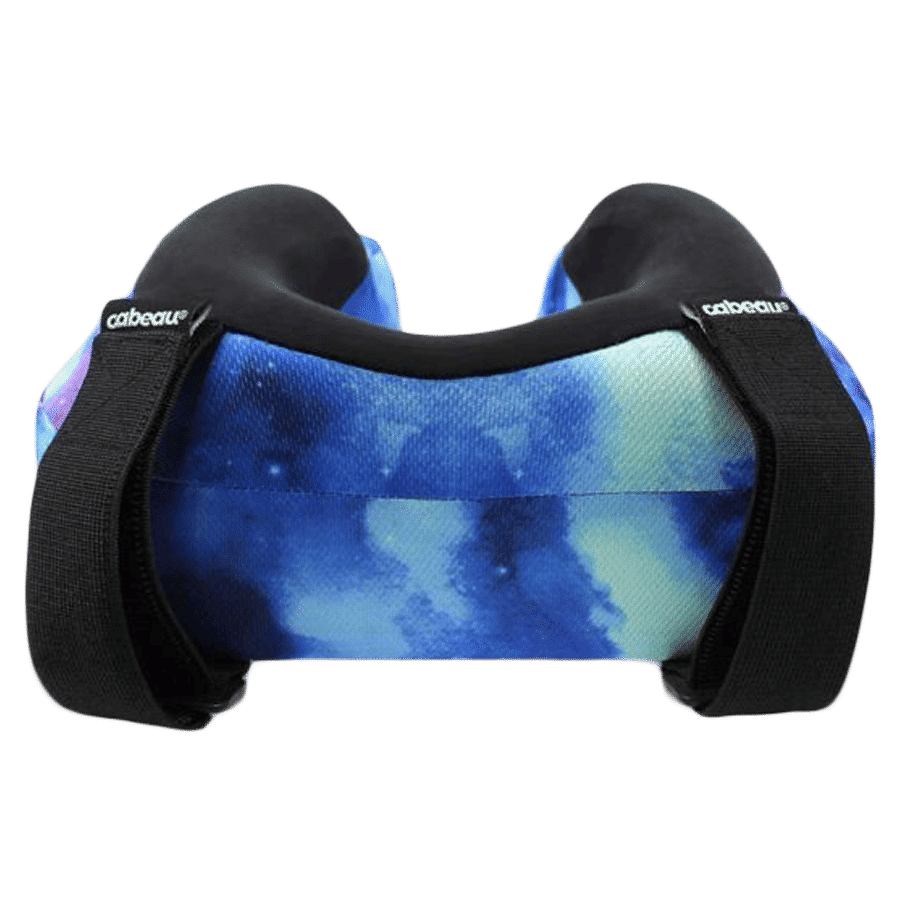 CABEAU Evolution S3 Travel Neck Pillow (TPEP2993, Black/Blue)_3