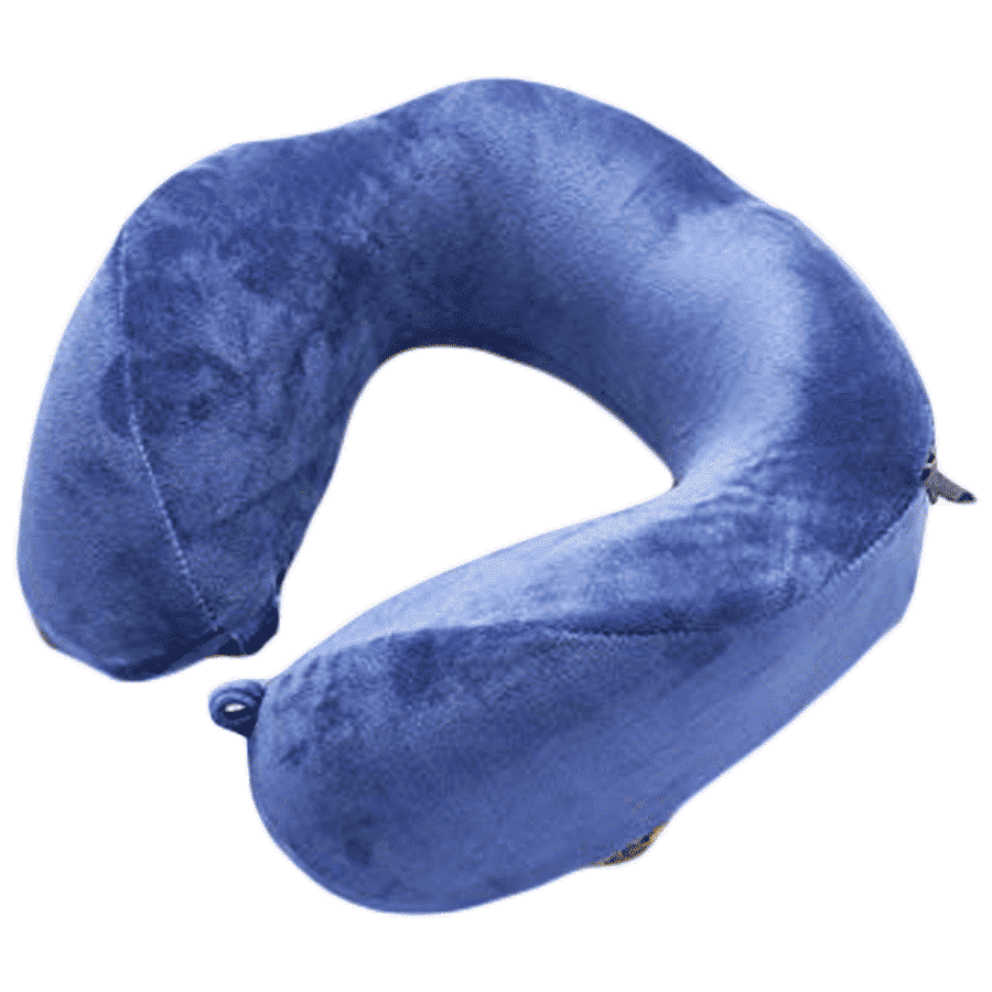 TRAVEL BLUE Ergonomic Hooded Pillow (TB-216, Blue) TRAVEL BLUE Ergonomic Hooded Pillow (TB-216, Blue)_1