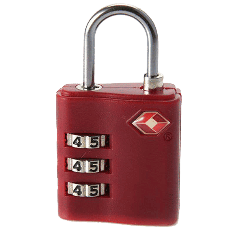 TRAVEL BLUE Combination TSA Lock (38, Red)_6