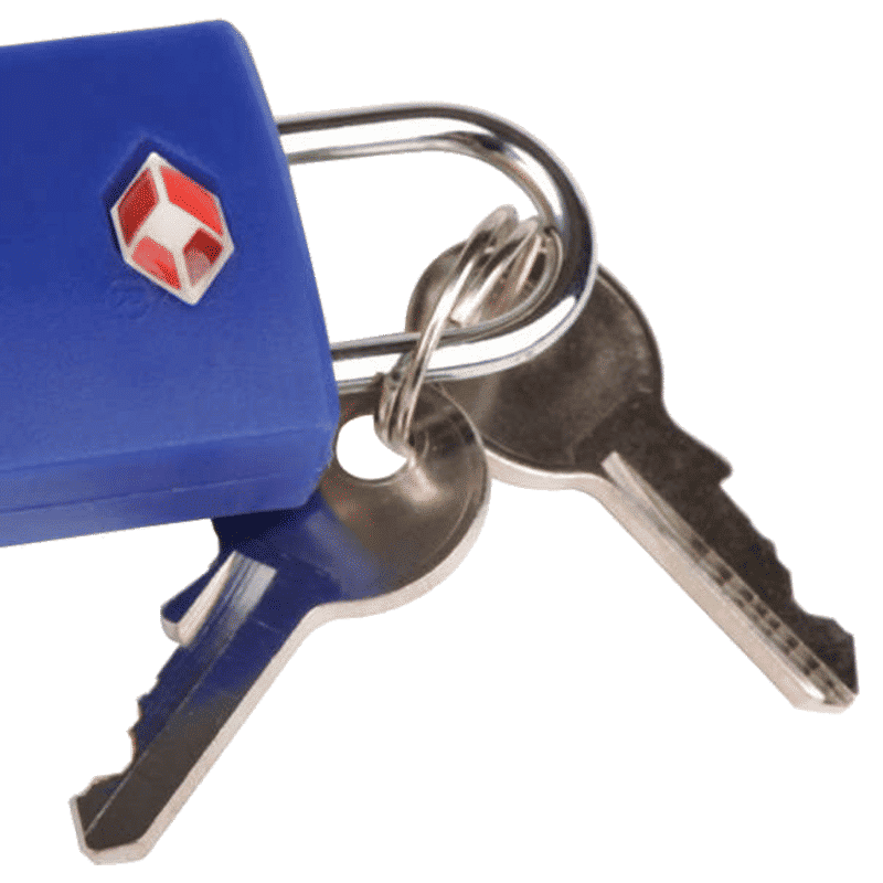 TRAVEL BLUE Identi Keys Locks (TSA Approved, TB-027B, Bright Blue)_3