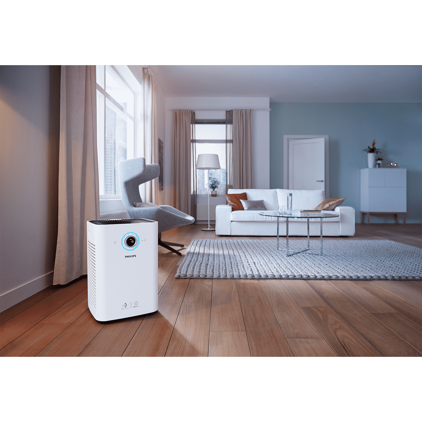 PHILIPS Series 6000 VitaShield IPS Technology Air Purifier (Sleep Mode, AC6609/20, White) PHILIPS Series 6000 VitaShield IPS Technology Air Purifier (Sleep Mode, AC6609/20, White)_11