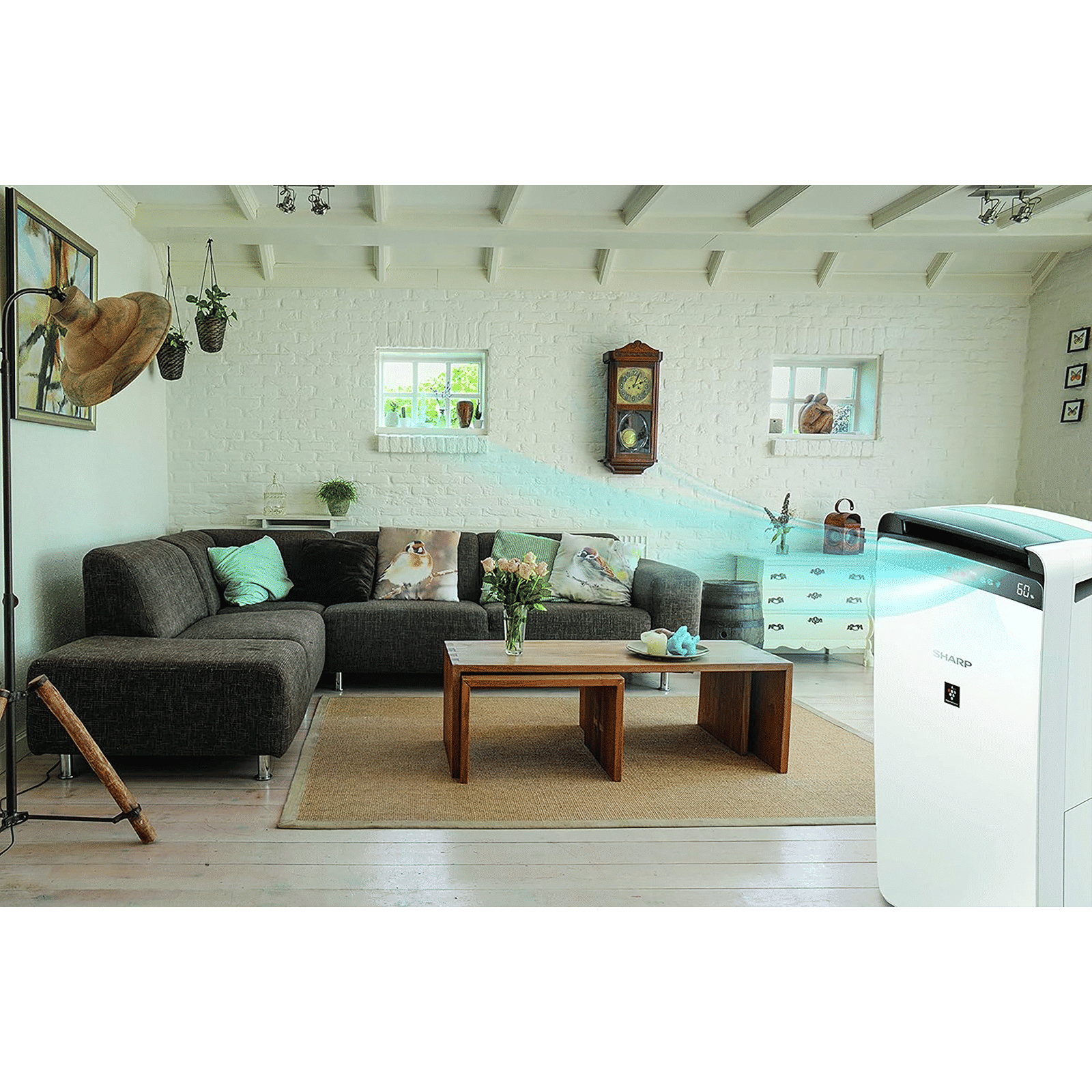 SHARP DW-J20FM-W Dehumidifier & Air Purifier with Plasmacluster Technology (PM 2.5 Indicator, White) SHARP DW-J20FM-W Dehumidifier & Air Purifier with Plasmacluster Technology (PM 2.5 Indicator, White)_9