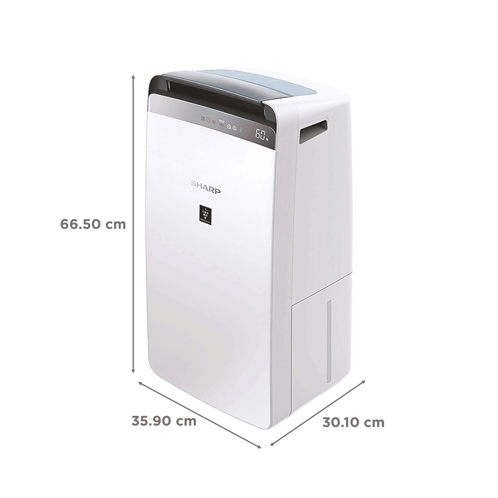 SHARP DW-J20FM-W Dehumidifier & Air Purifier with Plasmacluster Technology (PM 2.5 Indicator, White) SHARP DW-J20FM-W Dehumidifier & Air Purifier with Plasmacluster Technology (PM 2.5 Indicator, White)_3