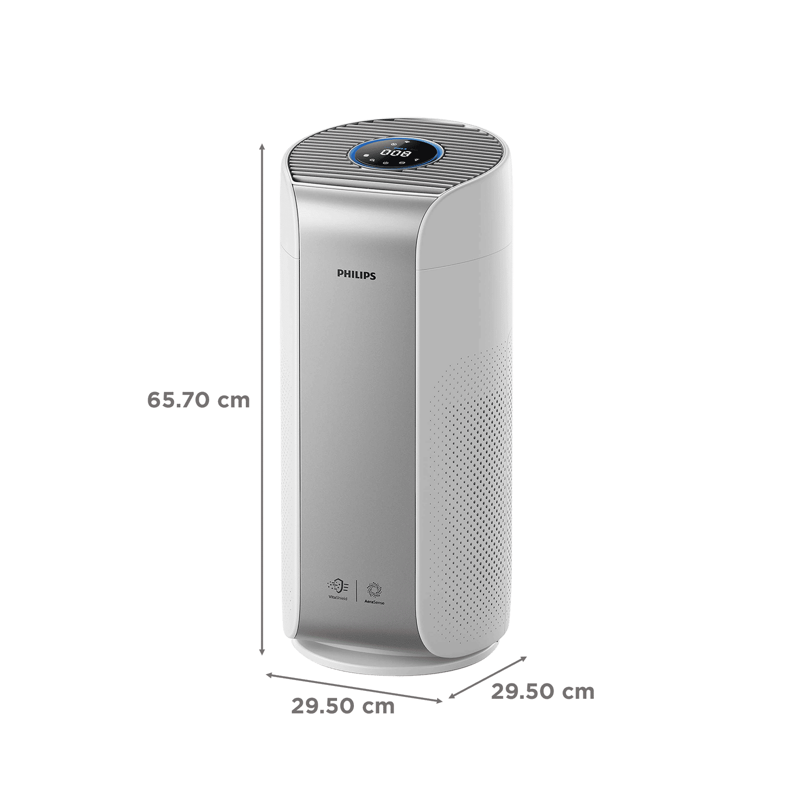 PHILIPS Series 3000i Vitashield IPS and AeraSense Technology Air Purifier (Multi Touch, AC3059/65, Light Silver and White)_3