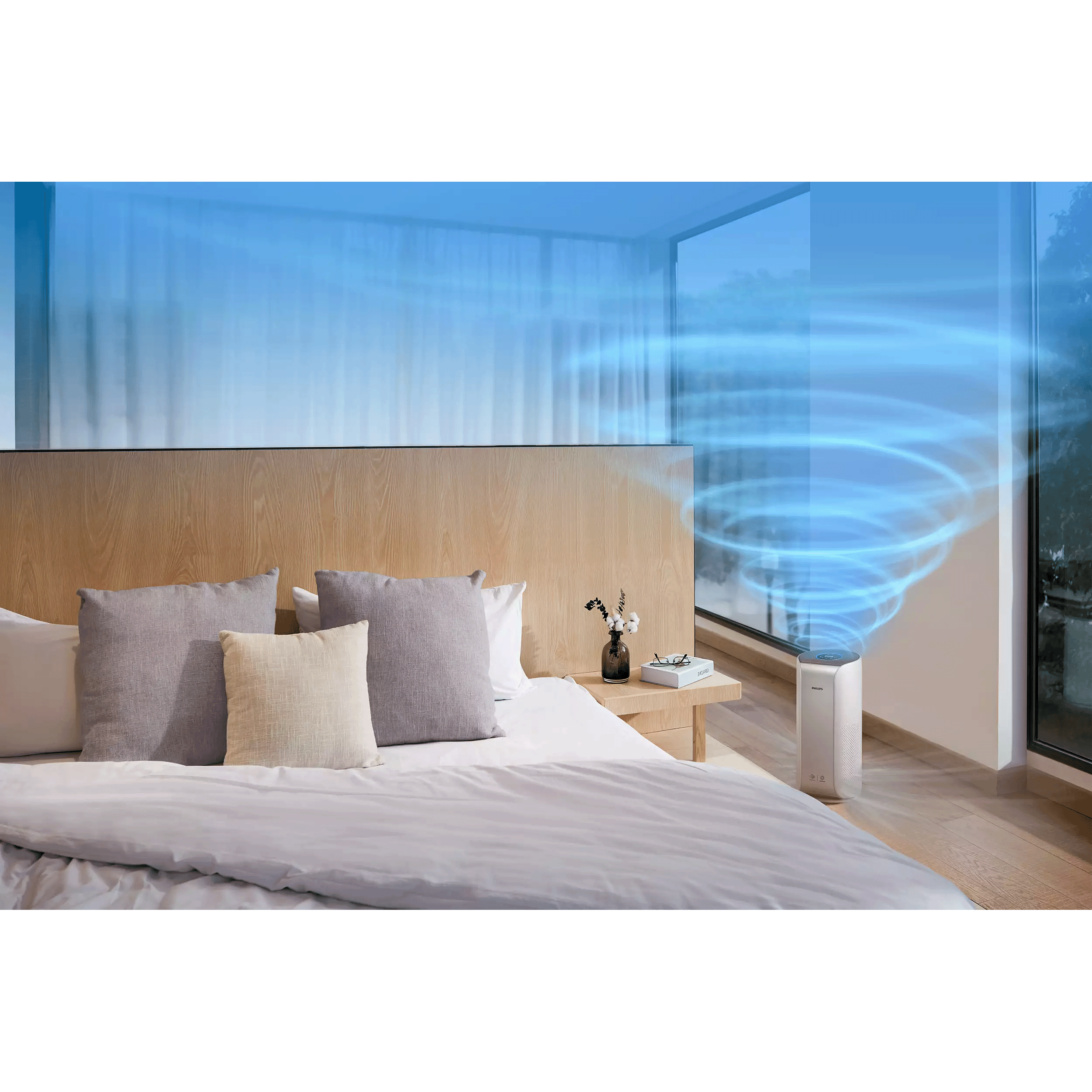 PHILIPS Series 3000i Vitashield IPS and AeraSense Technology Air Purifier (Multi Touch, AC3059/65, Light Silver and White)_6