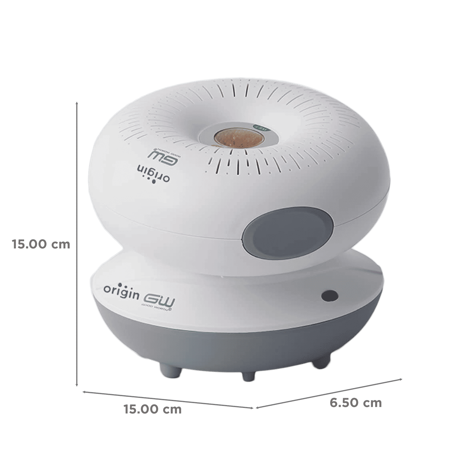 Origin OM1+ORB1 Wardrobe, Study, Food Storage Cabinet, Safe & Car Mini Dehumidifier with Recharging Base (Removes Excess Moisture & Musty Smell, White)_2
