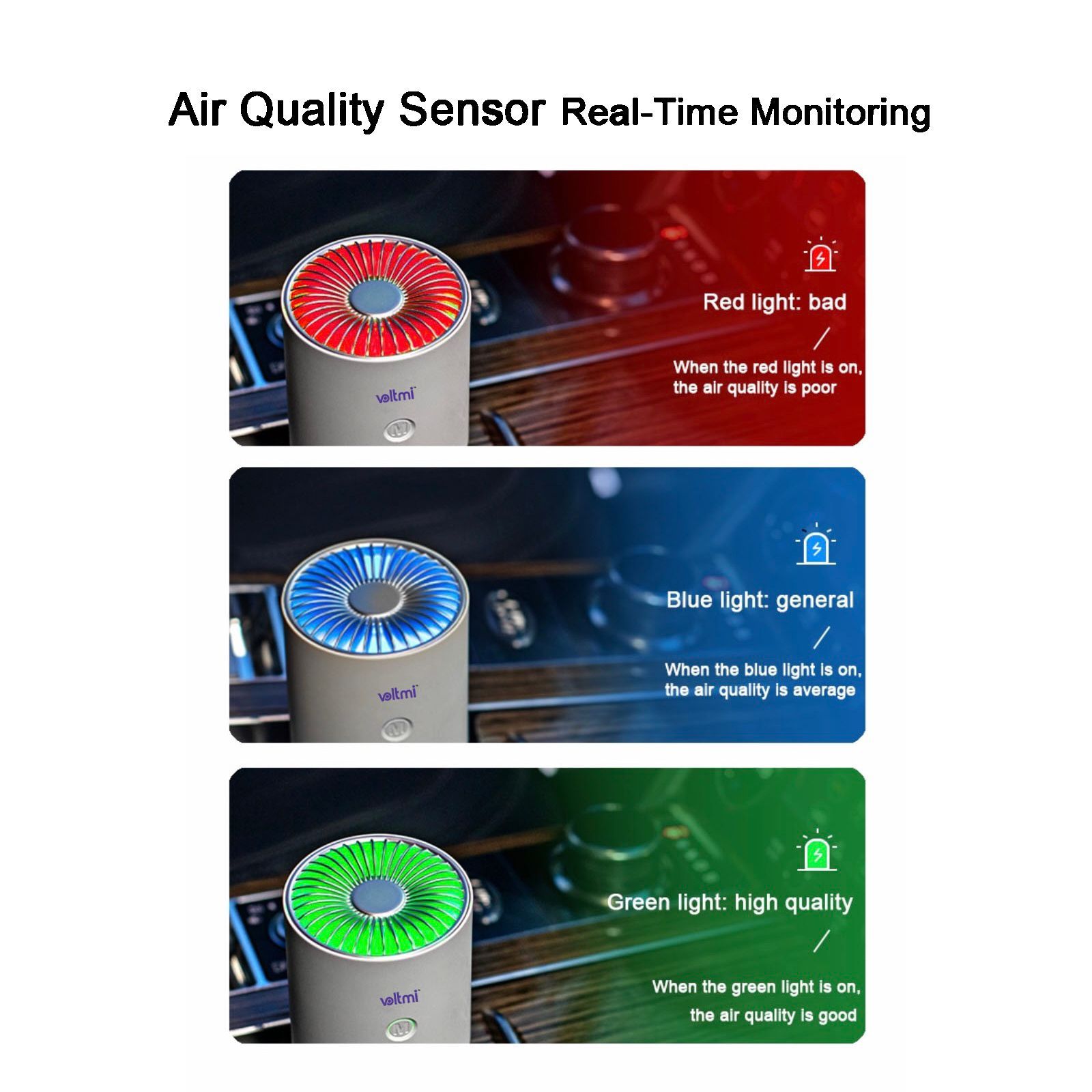 voltmi Aura Negative Ion Concentration Technology Air Purifier (3-Stage Air Filtration, PAP01, White)_10