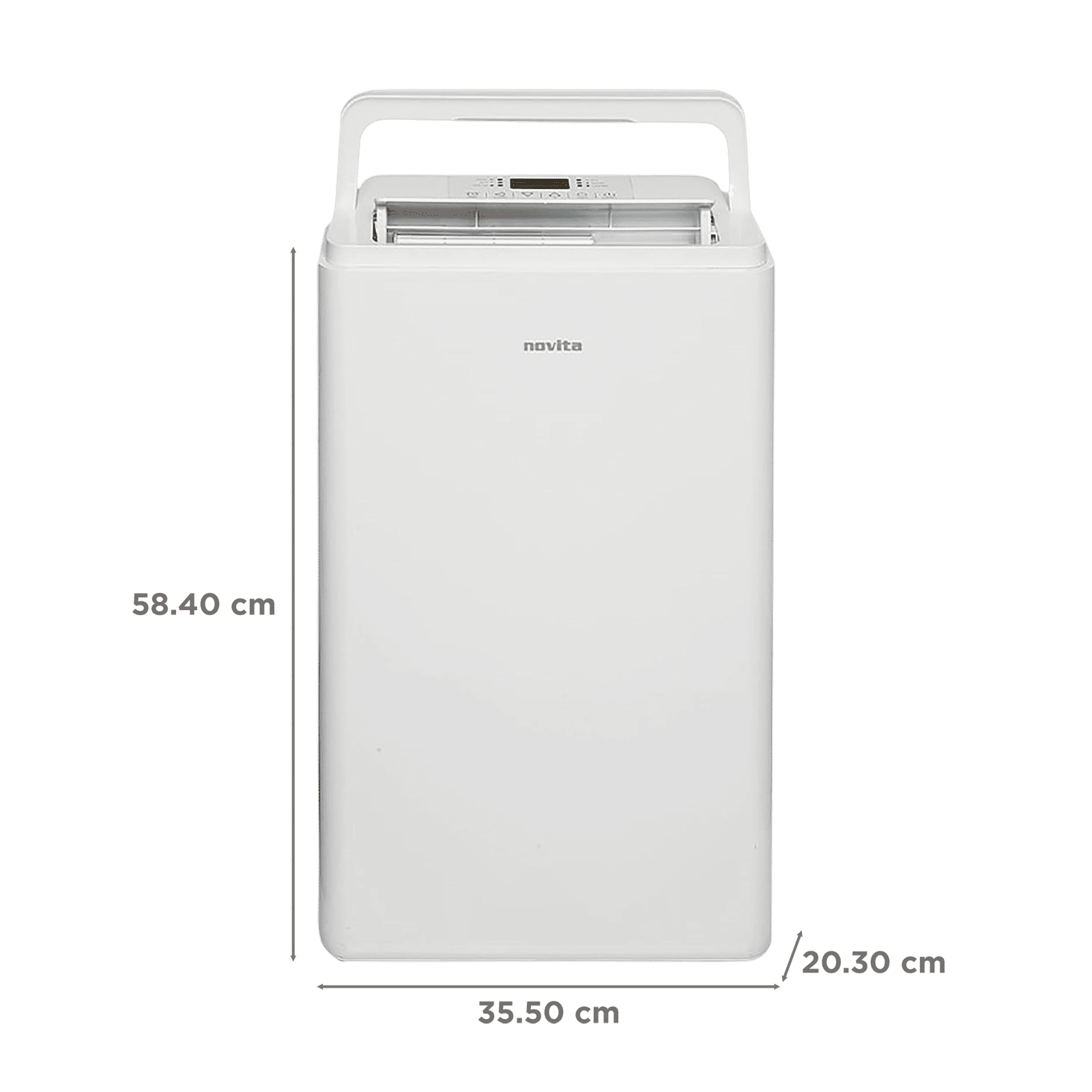 Origin Novita Dehumidifier (Semi Air Purifier, ND 25, White)_2