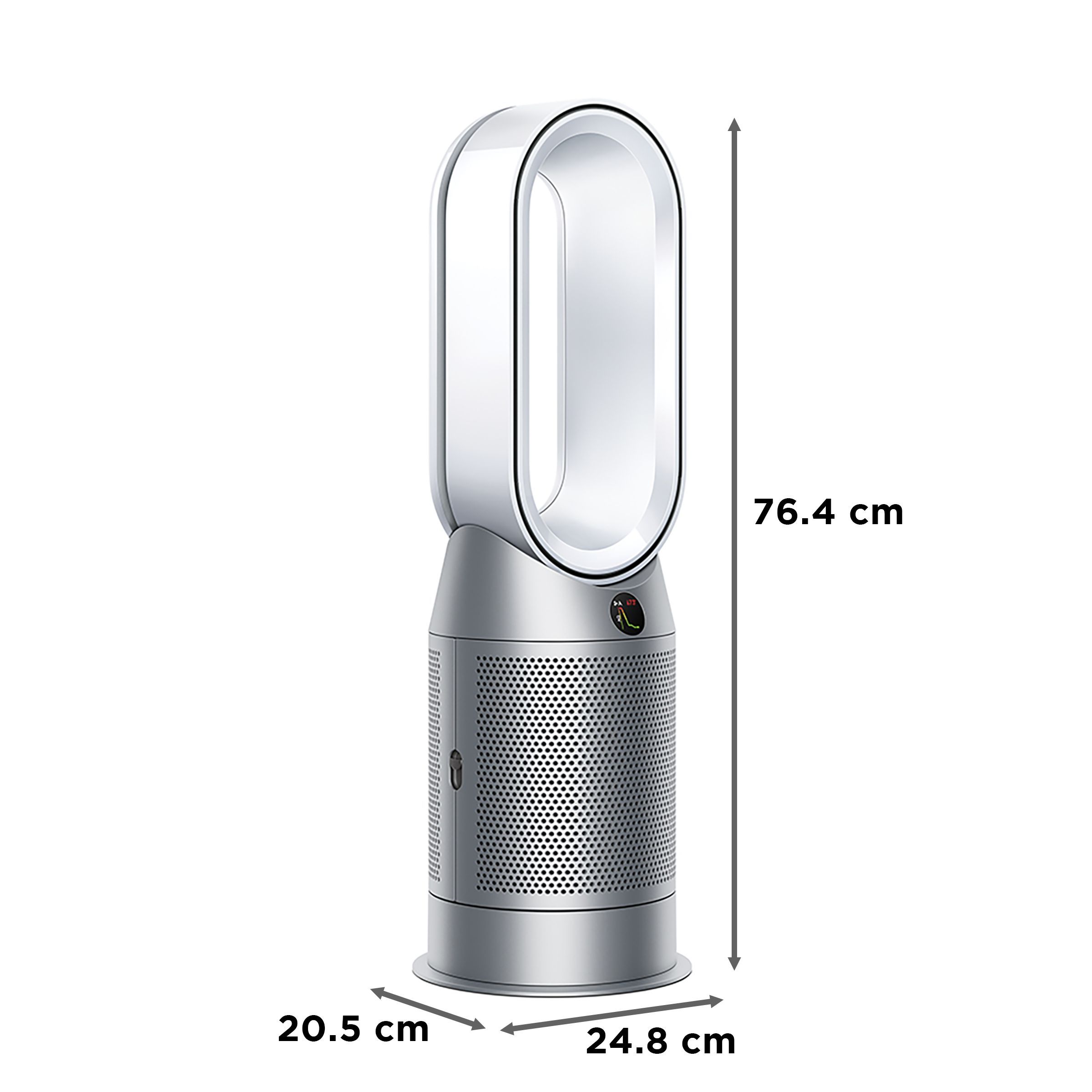 dyson HP07 Smart Air Purifier with Curved & Magnetised Remote Control (Powerful Air Multiplier Technology, White & Silver) dyson HP07 Smart Air Purifier with Curved & Magnetised Remote Control (Powerful Air Multiplier Technology, White & Silver)_2
