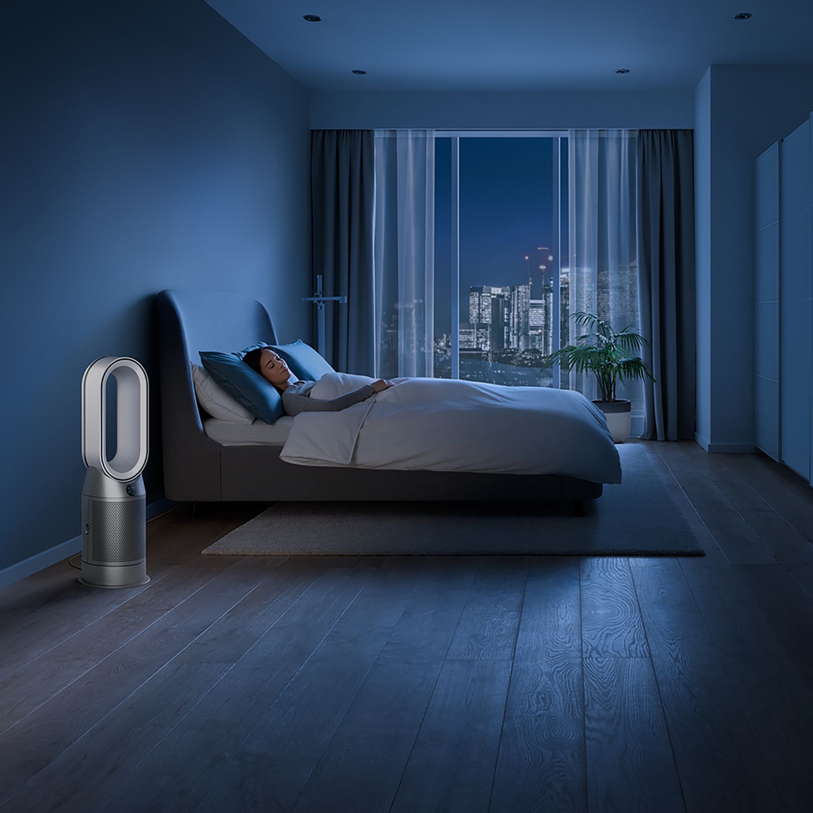 dyson HP07 Smart Air Purifier with Curved & Magnetised Remote Control (Powerful Air Multiplier Technology, White & Silver) dyson HP07 Smart Air Purifier with Curved & Magnetised Remote Control (Powerful Air Multiplier Technology, White & Silver)_7