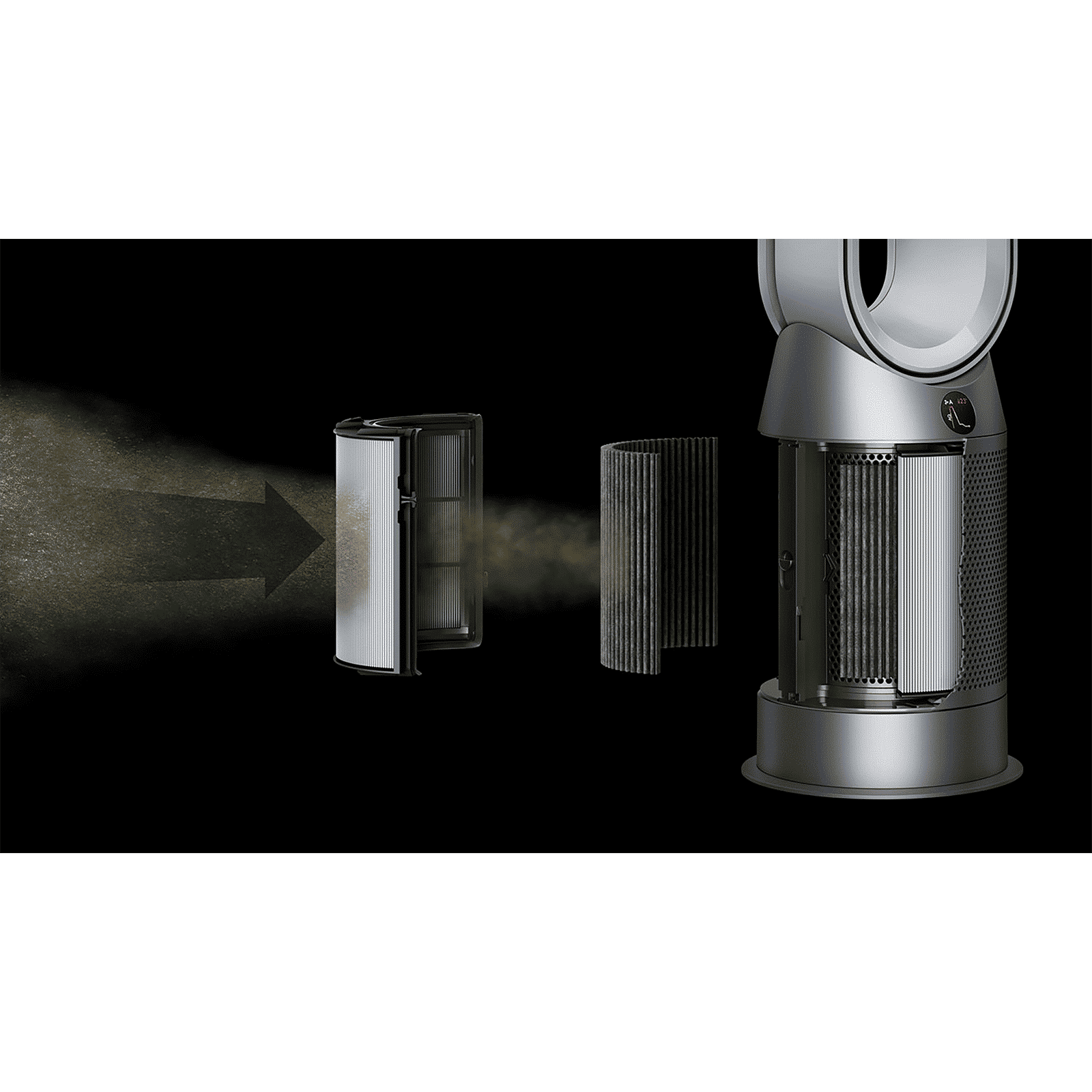 dyson HP07 Air Multiplier Technology Pure Hot + Cool Air Purifier & Heater (368887-01, Black/Nickel) dyson HP07 Air Multiplier Technology Pure Hot + Cool Air Purifier & Heater (368887-01, Black/Nickel)_4