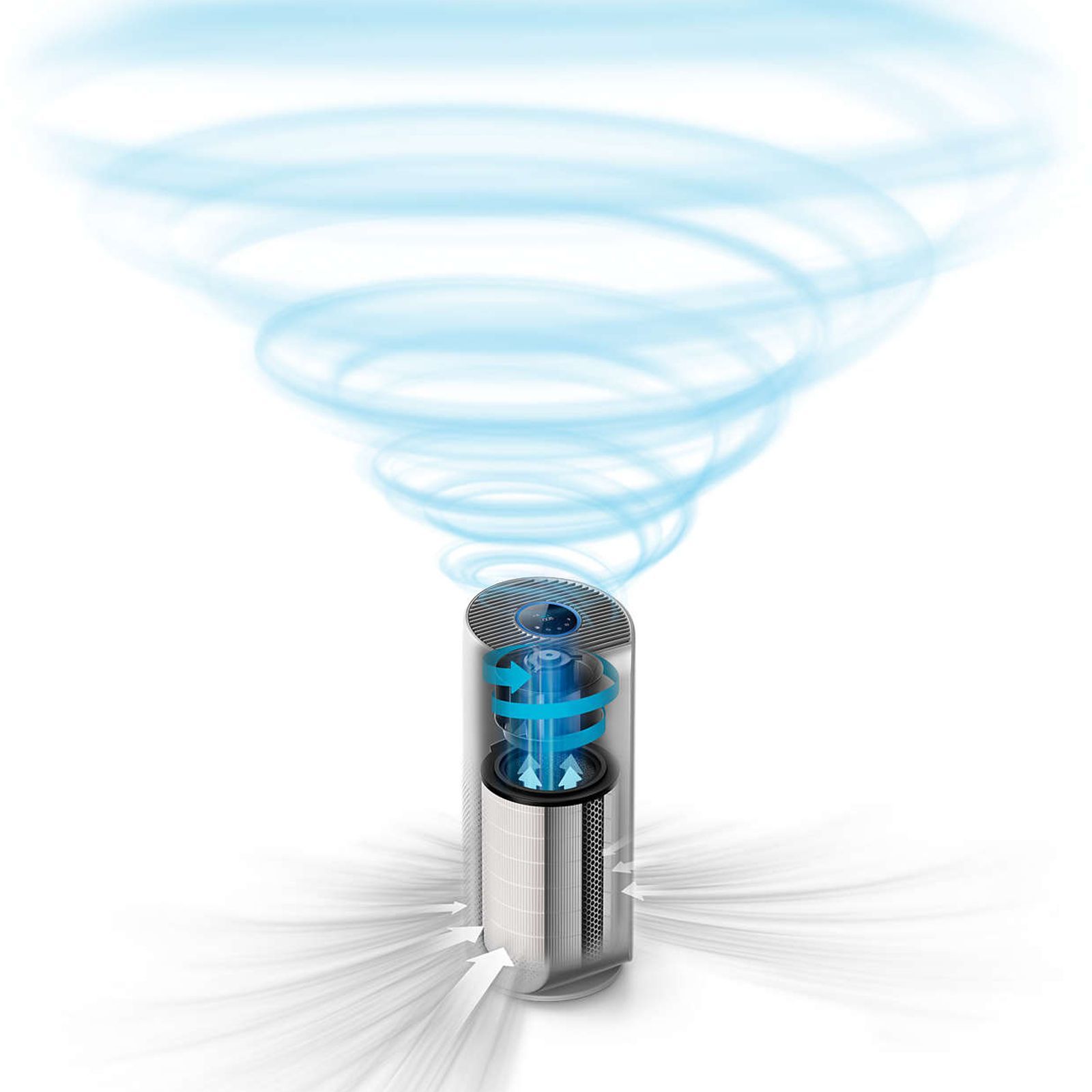 PHILIPS 4000i Aera Sense Technology Air Purifier (Smart filter indicator, AC3858/63, White/Grey)_6