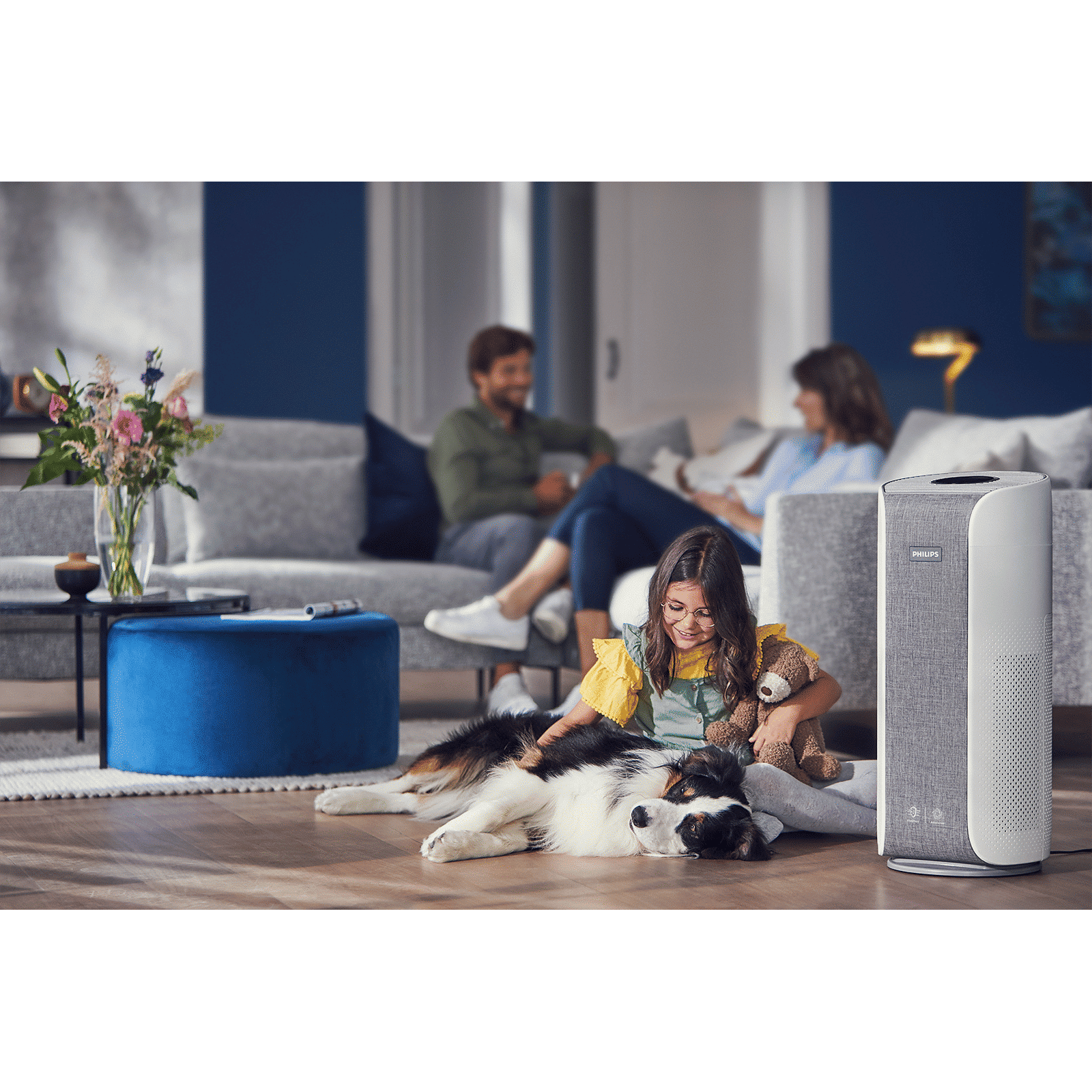 PHILIPS 4000i Aera Sense Technology Air Purifier (Smart filter indicator, AC3858/63, White/Grey)_9