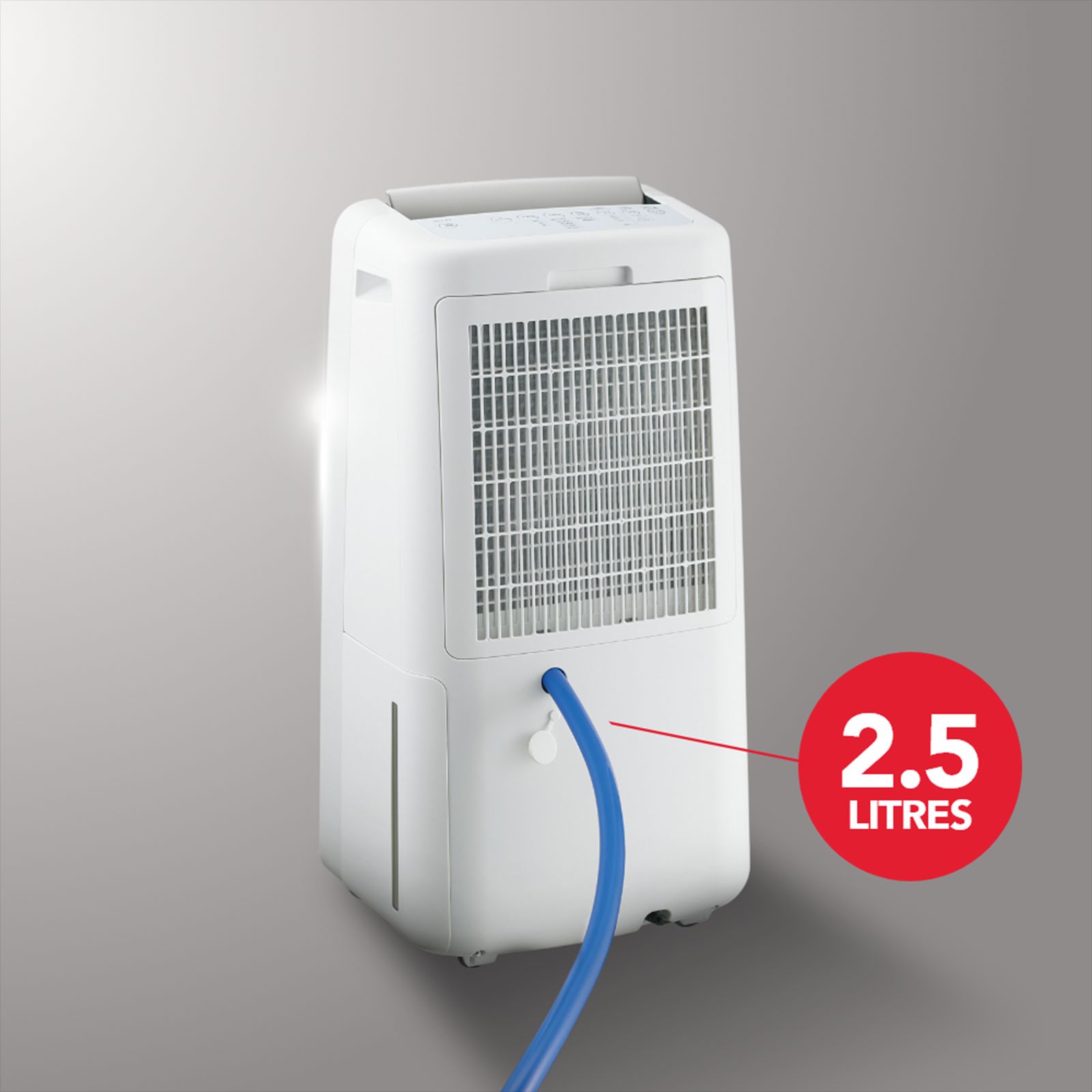 SHARP Room Air Dehumidifier with PlasmaCluster Ion Technology (Child Lock, White)_6