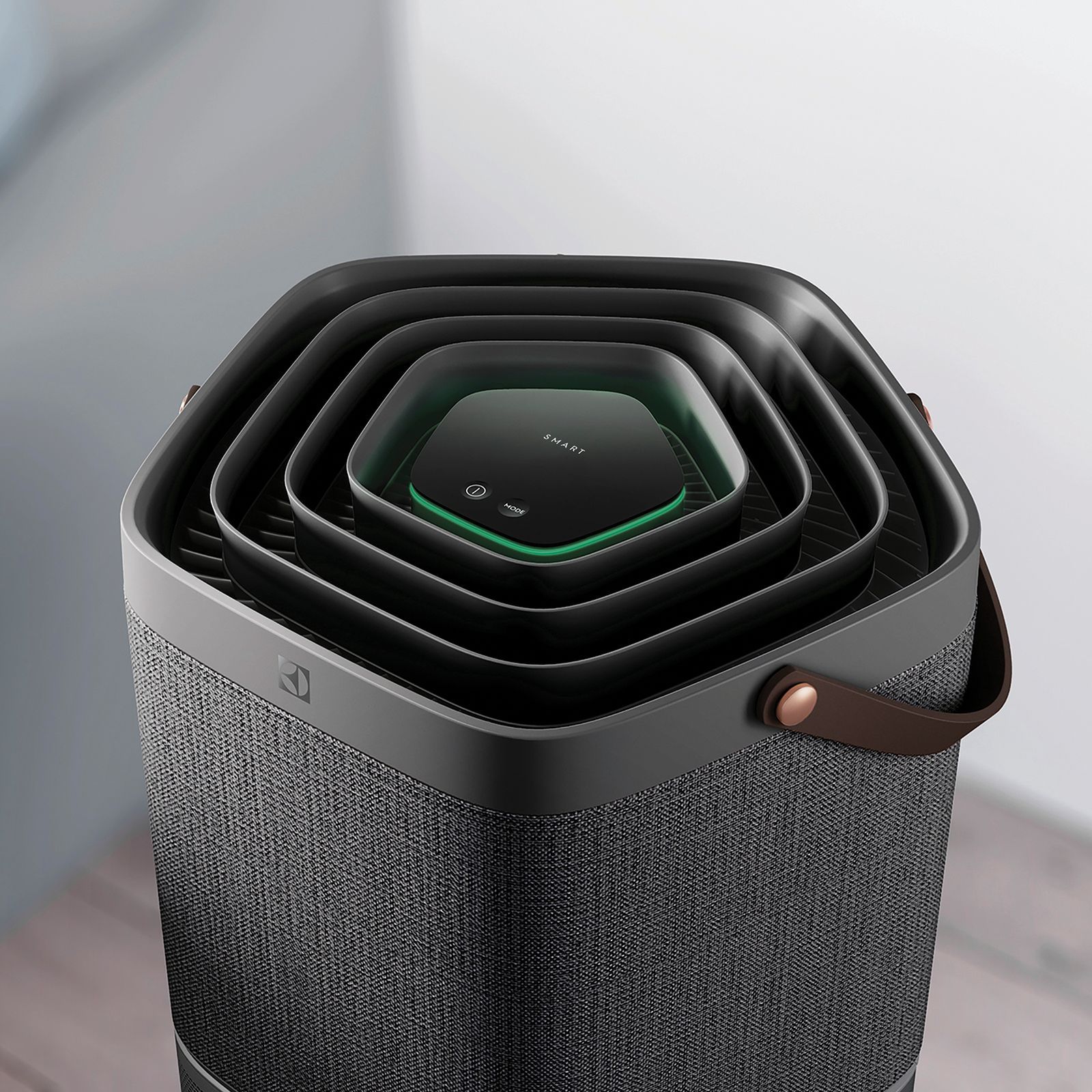 Electrolux Pure A9 PureSense Smart Air Purifier (Air Quality Indicator, PA91-406DG, Dark Grey)_3