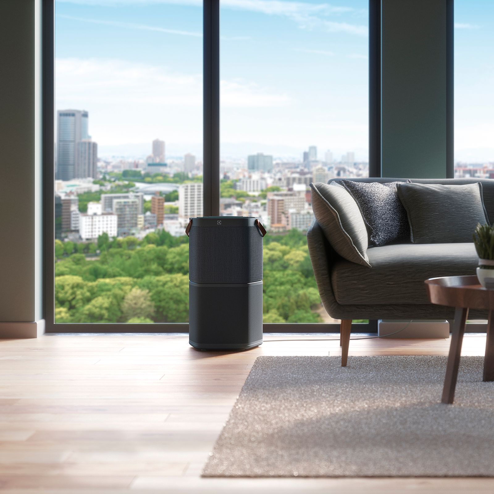 Electrolux Pure A9 PureSense Smart Air Purifier (Air Quality Indicator, PA91-406DG, Dark Grey)_4