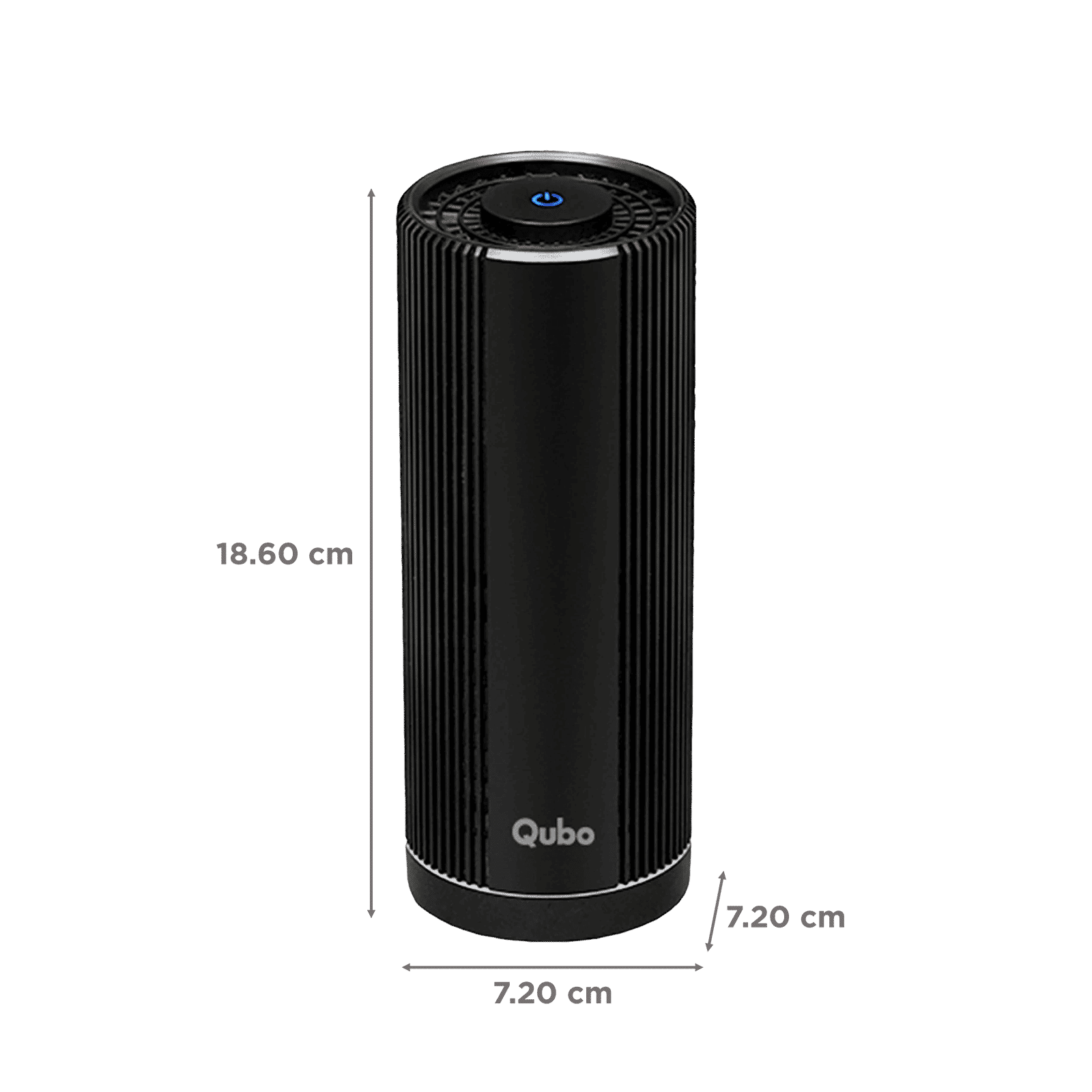 Qubo Car Air Purifier with Smart Ionizer Function (3-Layer Filtration, Black) Qubo Car Air Purifier with Smart Ionizer Function (3-Layer Filtration, Black)_3