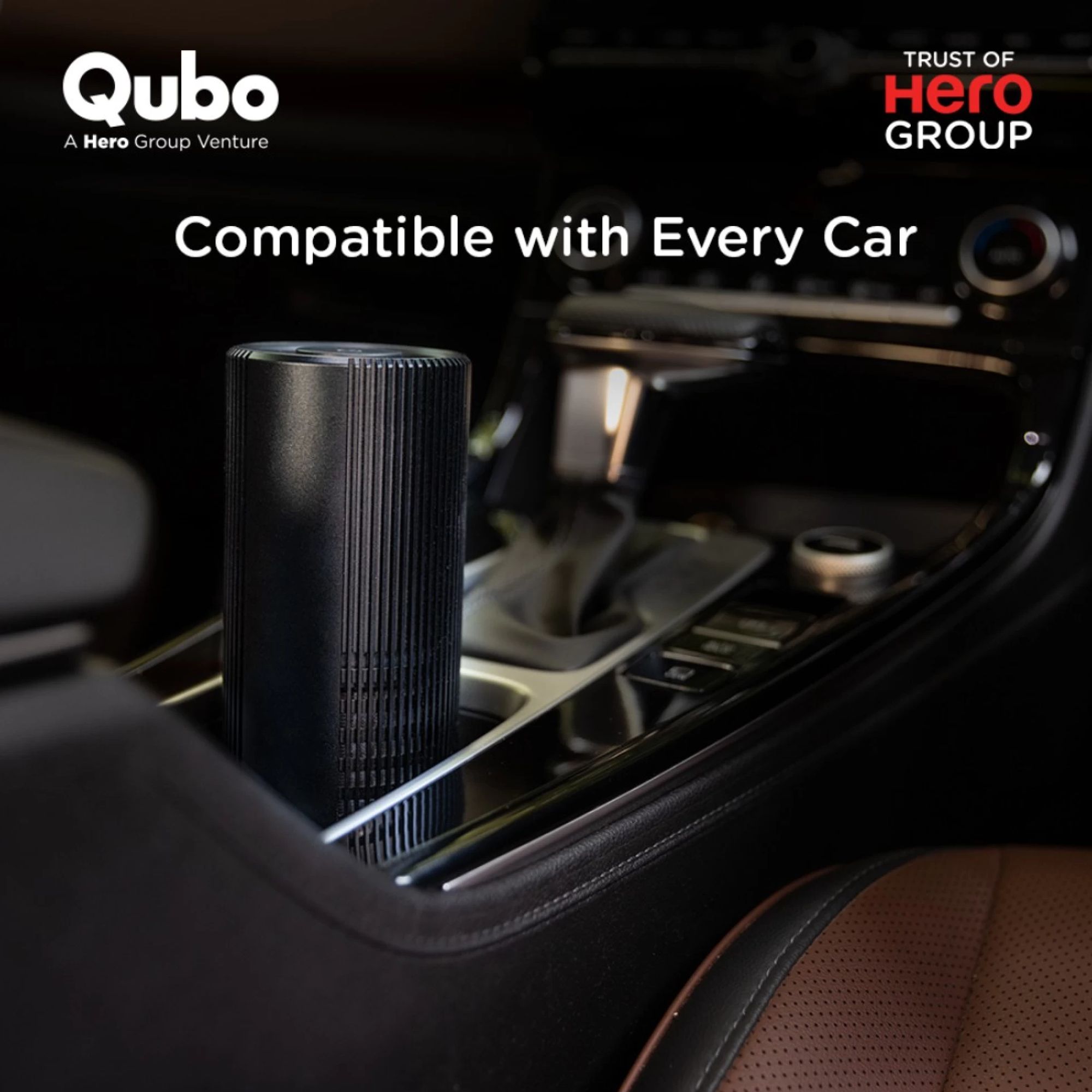 Qubo Car Air Purifier with Smart Ionizer Function (3-Layer Filtration, Black) Qubo Car Air Purifier with Smart Ionizer Function (3-Layer Filtration, Black)_7