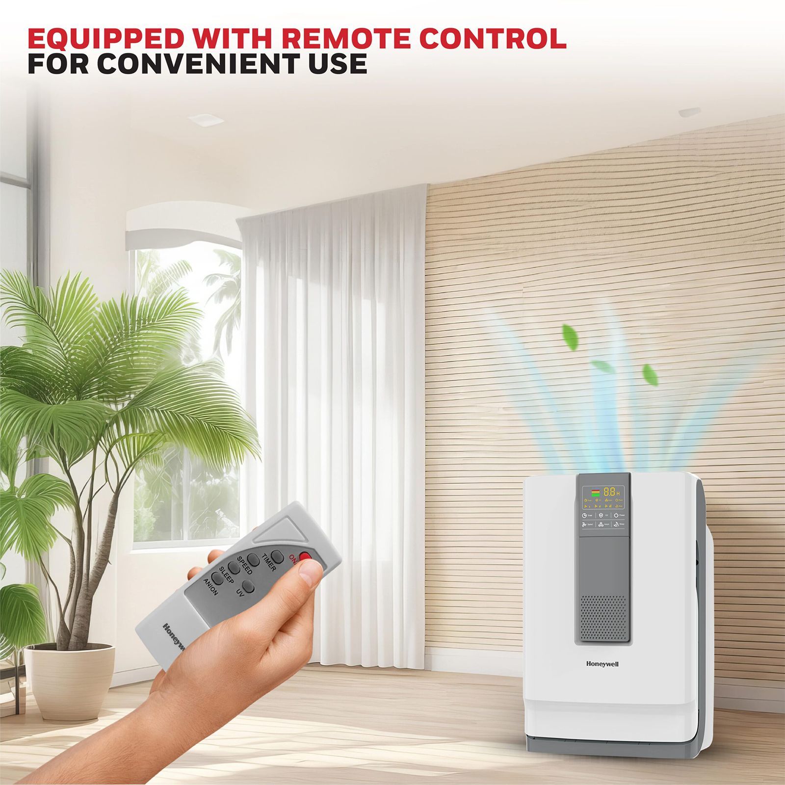 Honeywell Air Touch V4 Air Purifier with Remote Control (Advanced 5 Stage Filtration, White)_11