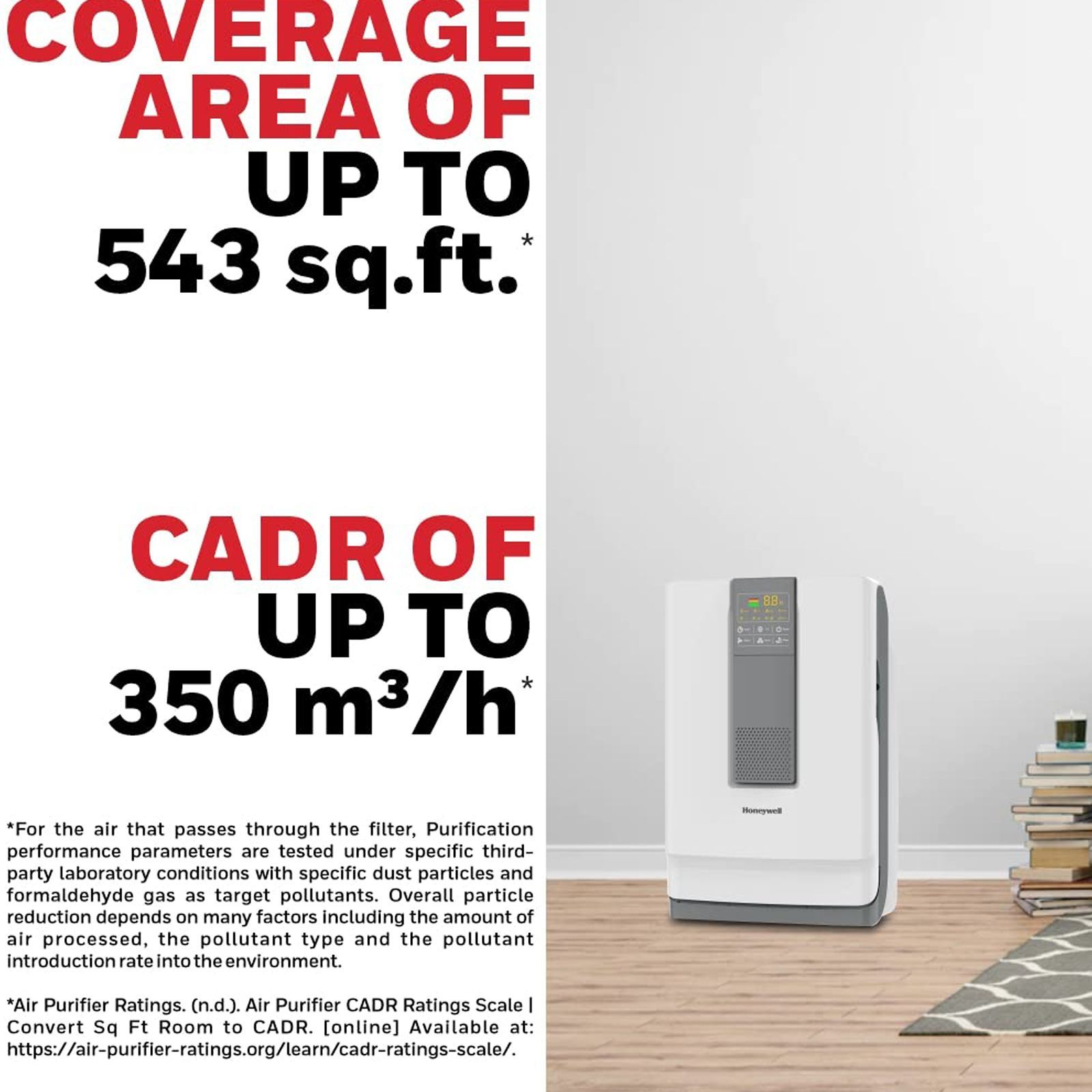 Honeywell Air Touch V4 Air Purifier with Remote Control (Advanced 5 Stage Filtration, White)_7