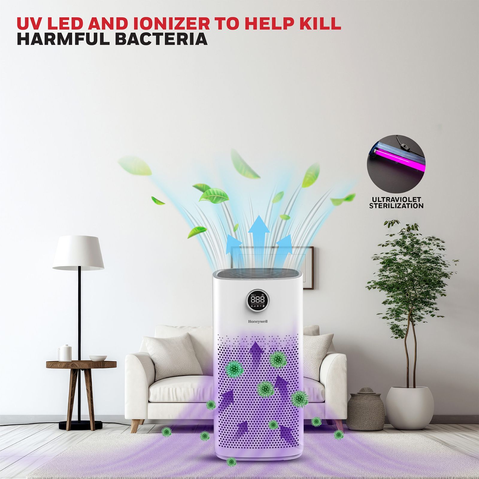 Honeywell Air Touch P2 Smart Air Purifier with Alexa Enabled (Advanced 4 Stage Filtration, White)_14