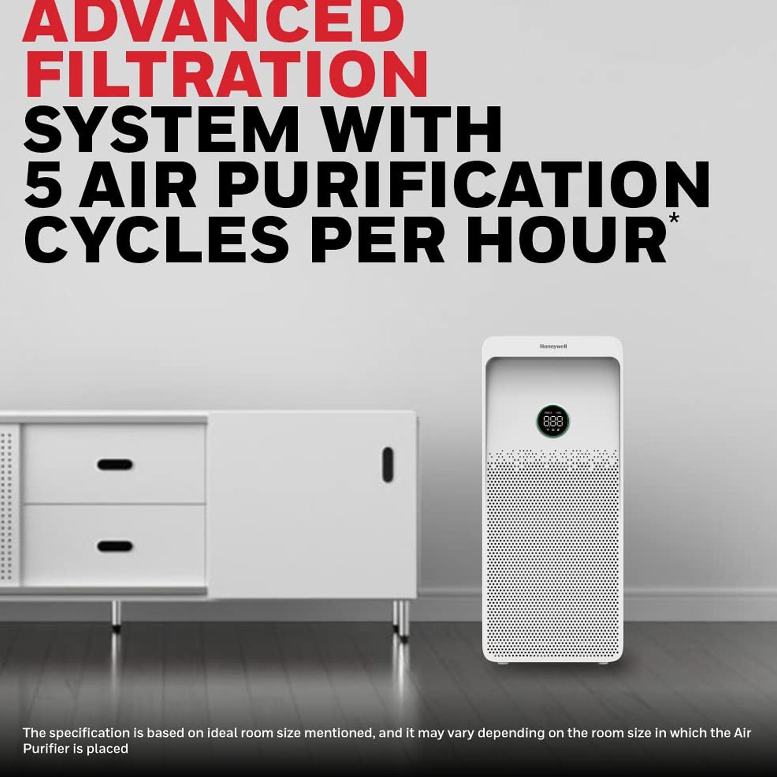 Honeywell Air Touch U1 Smart Air Purifier with Alexa Enabled (Advanced 4 Stage Filtration, White)_10