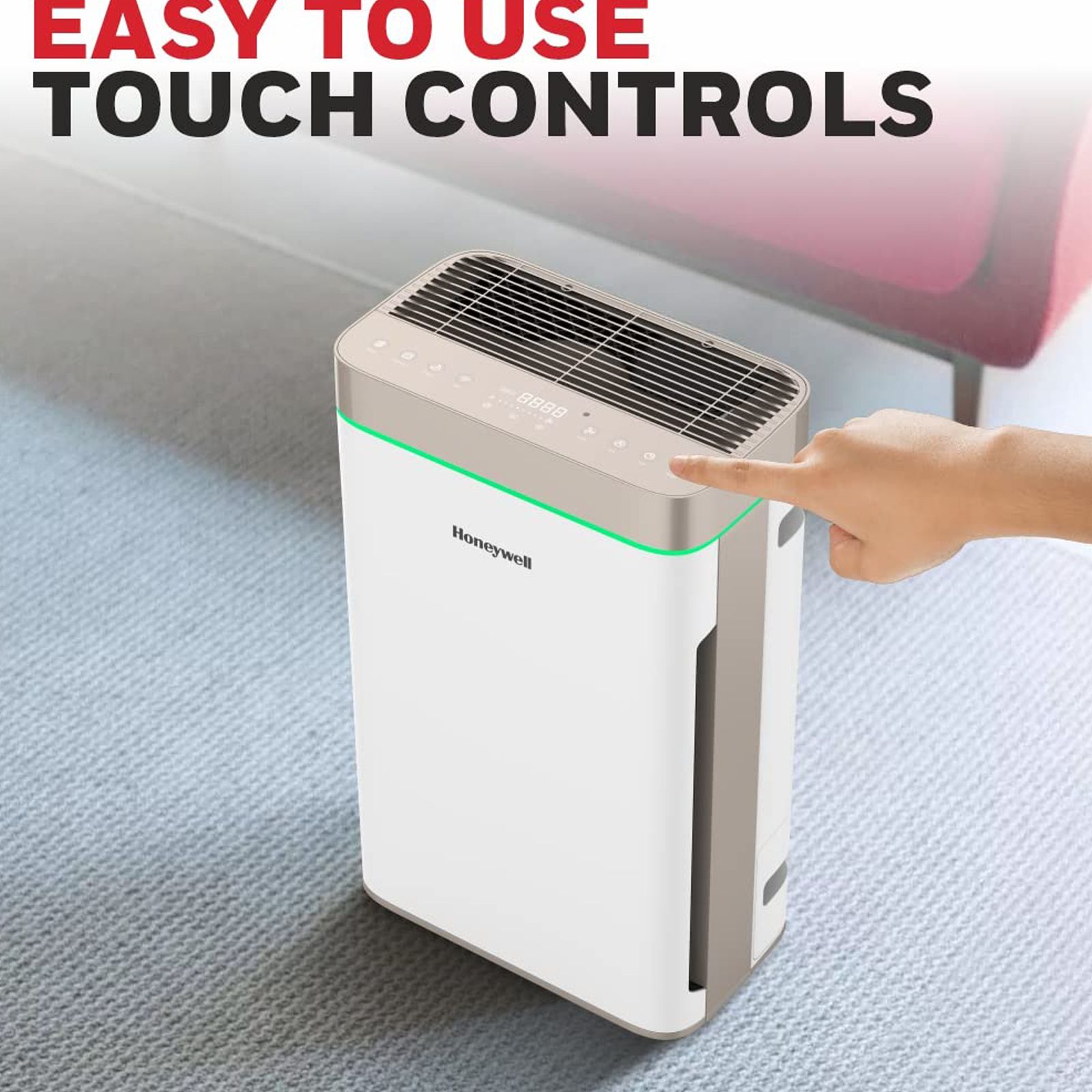 Honeywell Air Touch U2 Smart Air Purifier with Alexa Enabled (Advanced 7 Stage Filtration, White)_8