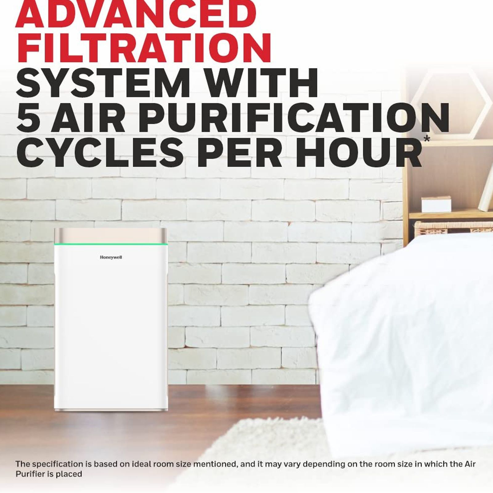 Honeywell Air Touch U2 Smart Air Purifier with Alexa Enabled (Advanced 7 Stage Filtration, White)_9