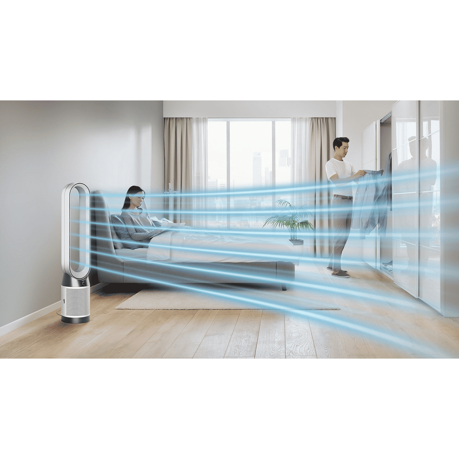 dyson Cool Gen1 TP10 Air Purifier with Remote Control (Air Multiplier Technology, White) dyson Cool Gen1 TP10 Air Purifier with Remote Control (Air Multiplier Technology, White)_7