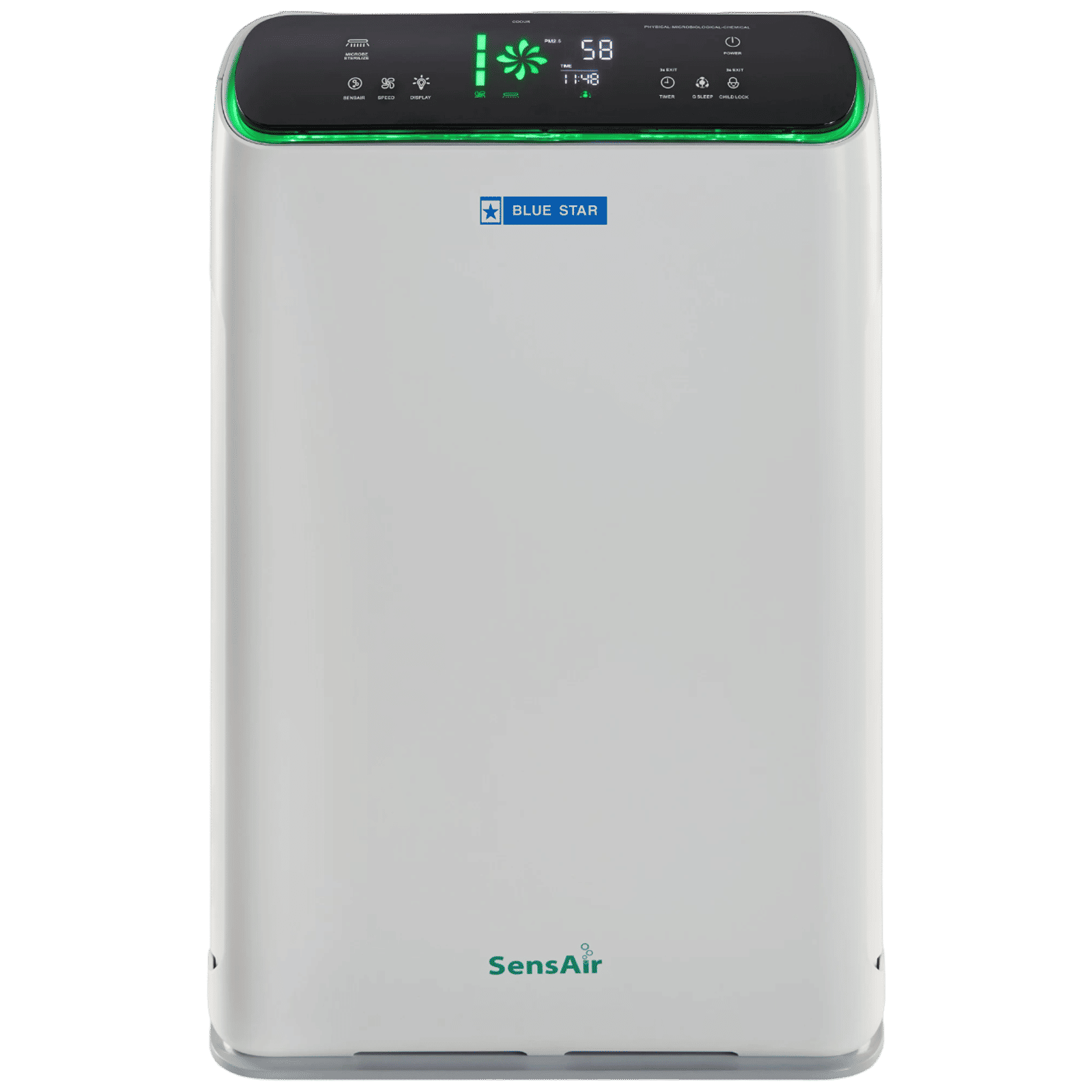 Blue Star AP372LAH Air Purifier with Wireless Remote Control (Filter Change Indicator, White)_1