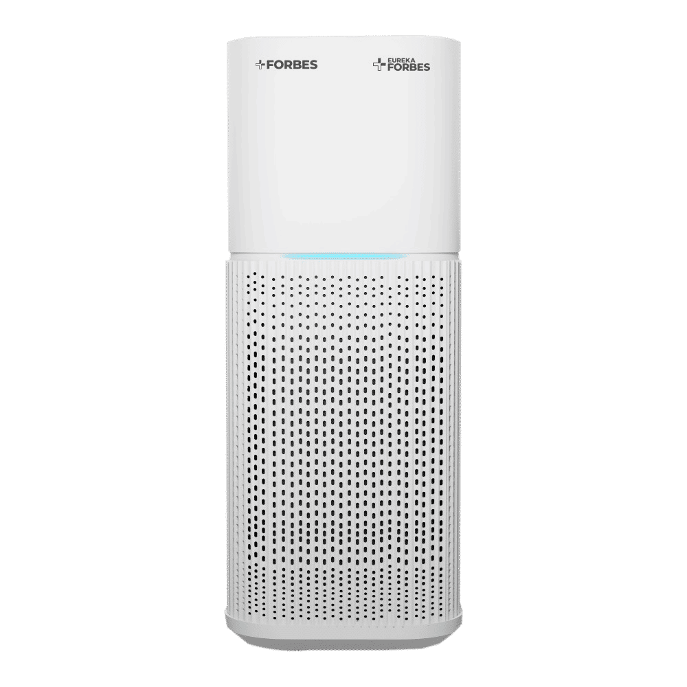 EUREKA FORBES AP 355 Air Purifier with Surround 360 Degree Air Intake Technology (4 Stage Purification, White)_1