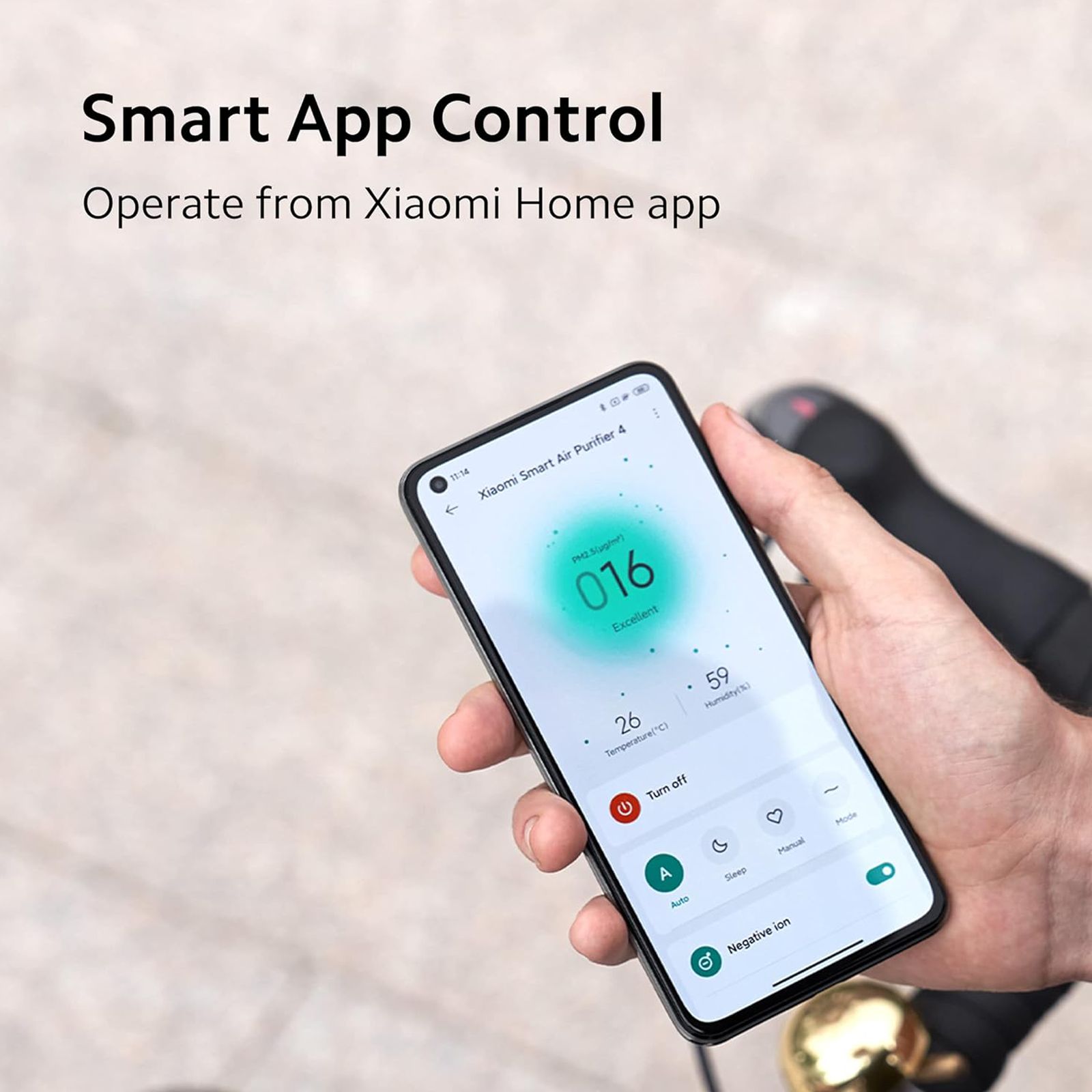 Xiaomi 4 Smart Air Purifier with Remote Control (Alexa & Google Home Enabled, White)_11