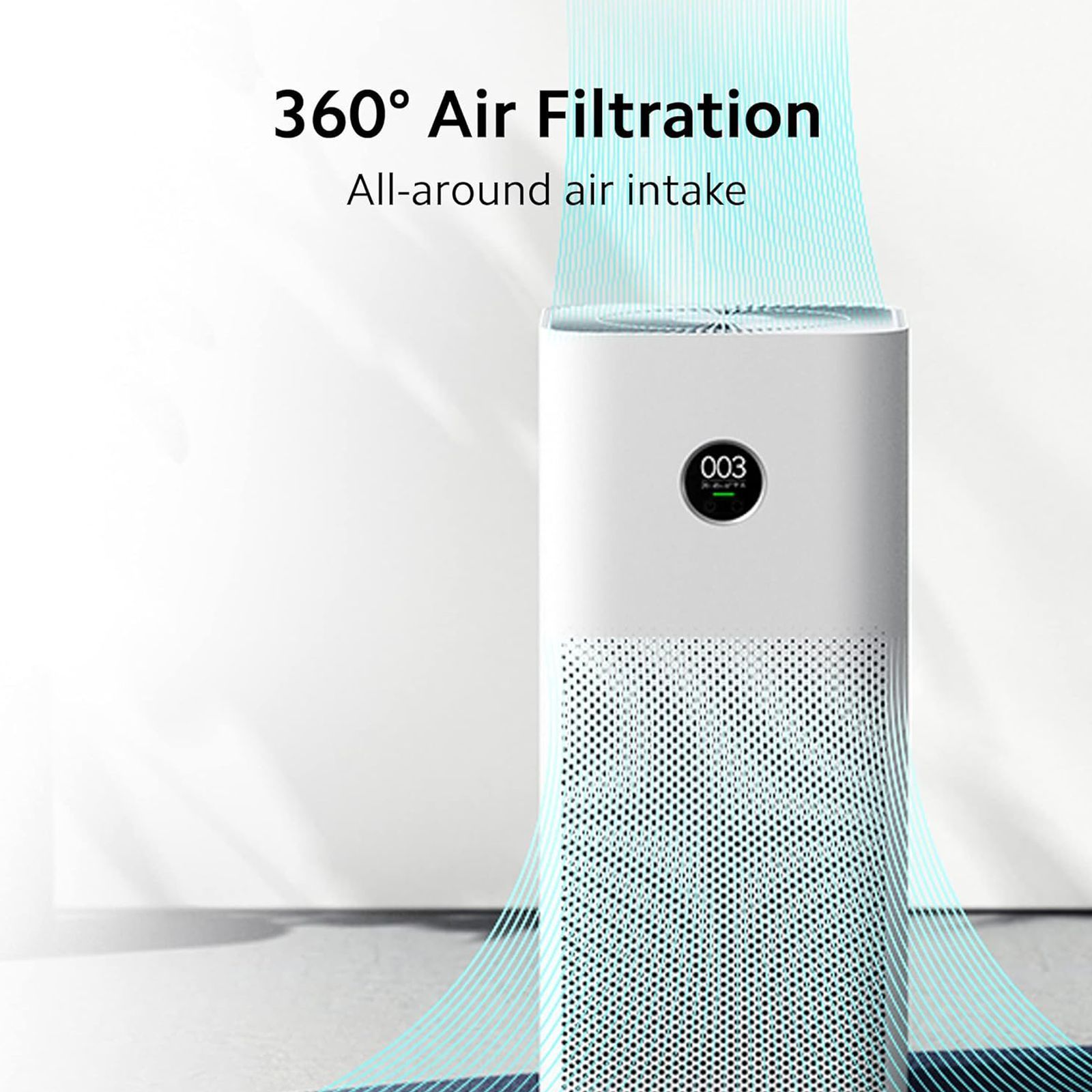 Xiaomi 4 Smart Air Purifier with Remote Control (Alexa & Google Home Enabled, White)_12