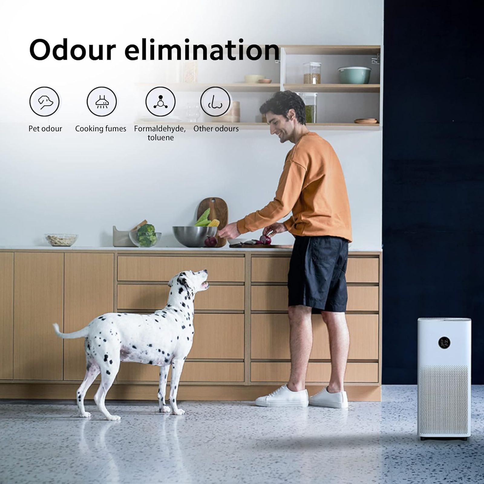 Xiaomi 4 Smart Air Purifier with Remote Control (Alexa & Google Home Enabled, White)_13