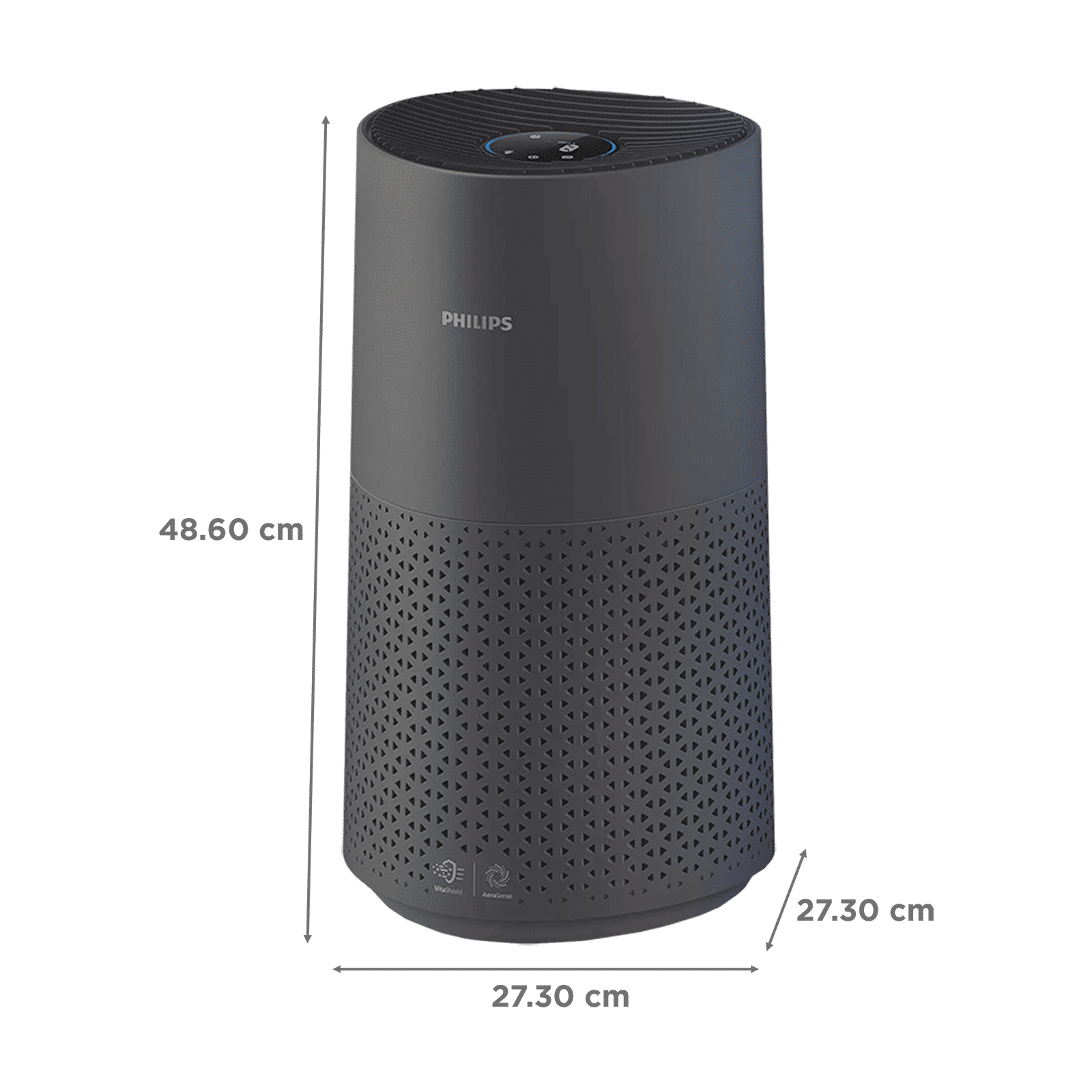PHILIPS 1000 Series Air Purifier with VitaShield Technology (3 Layer Filtration, Dark Grey & Black) PHILIPS 1000 Series Air Purifier with VitaShield Technology (3 Layer Filtration, Dark Grey & Black)_3