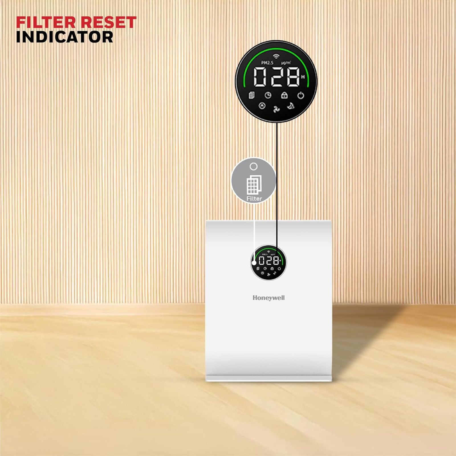 Honeywell Air Touch V5 Smart Air Purifier with Alexa Enabled (Advanced 4 Stage Filtration, White)_13