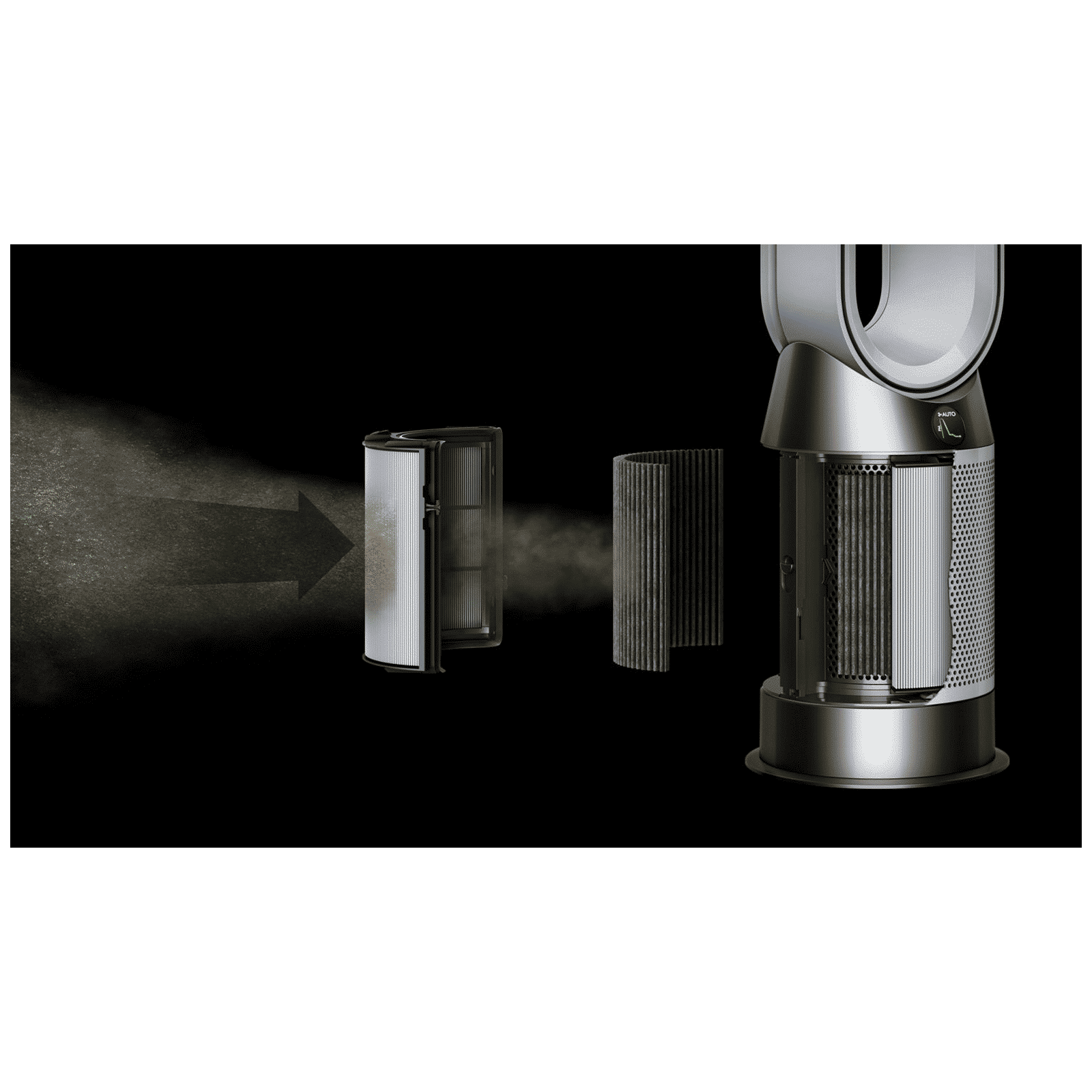 dyson Hot+Cool Gen1 HP10 Air Multiplie Technology Air Purifier (350 Degree Oscillation, 59573601, Black/Nickel) dyson Hot+Cool Gen1 HP10 Air Multiplie Technology Air Purifier (350 Degree Oscillation, 59573601, Black/Nickel)_5