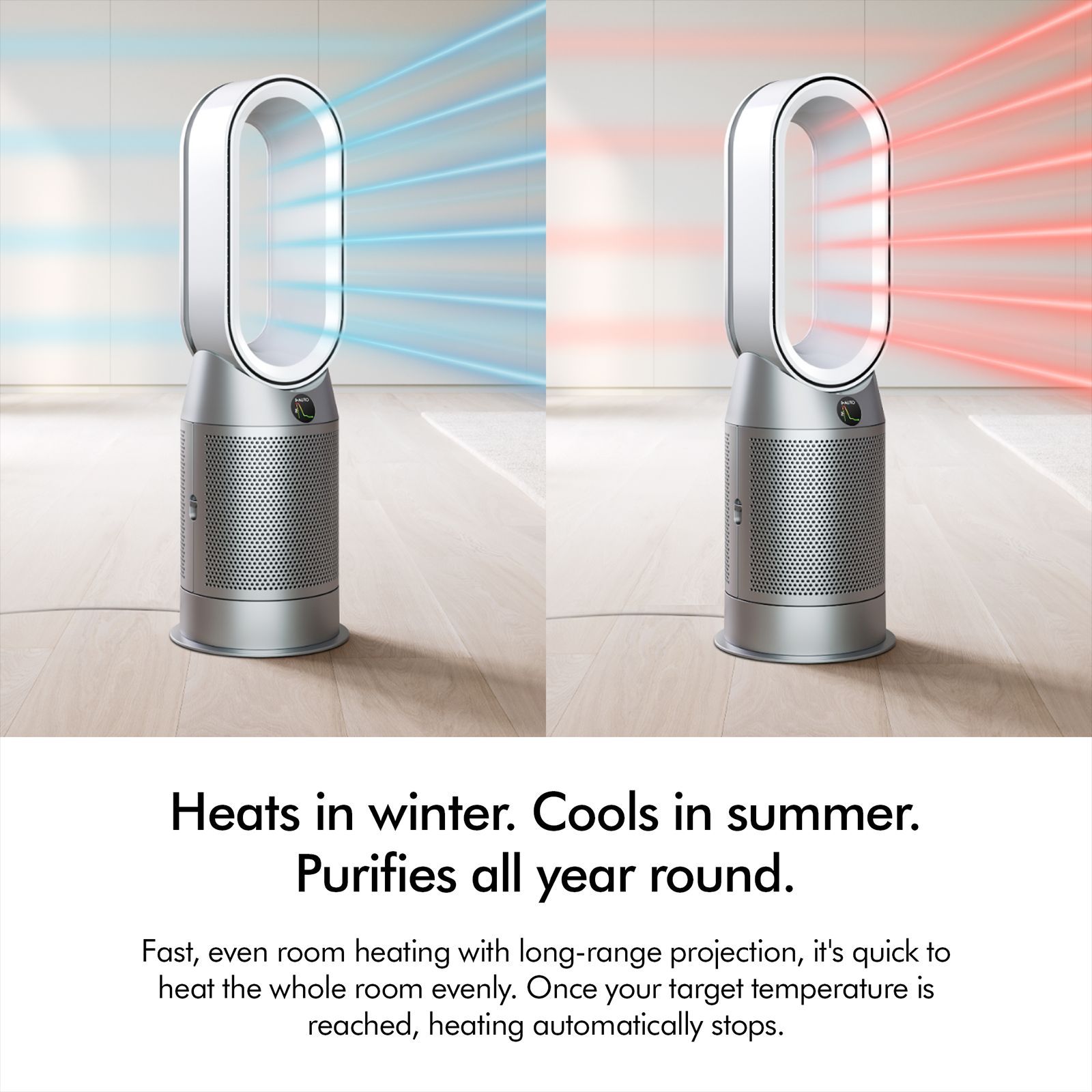 dyson Hot and Cool HP11 Air Purifier with Remote Control (White & Silver) dyson Hot and Cool HP11 Air Purifier with Remote Control (White & Silver)_6